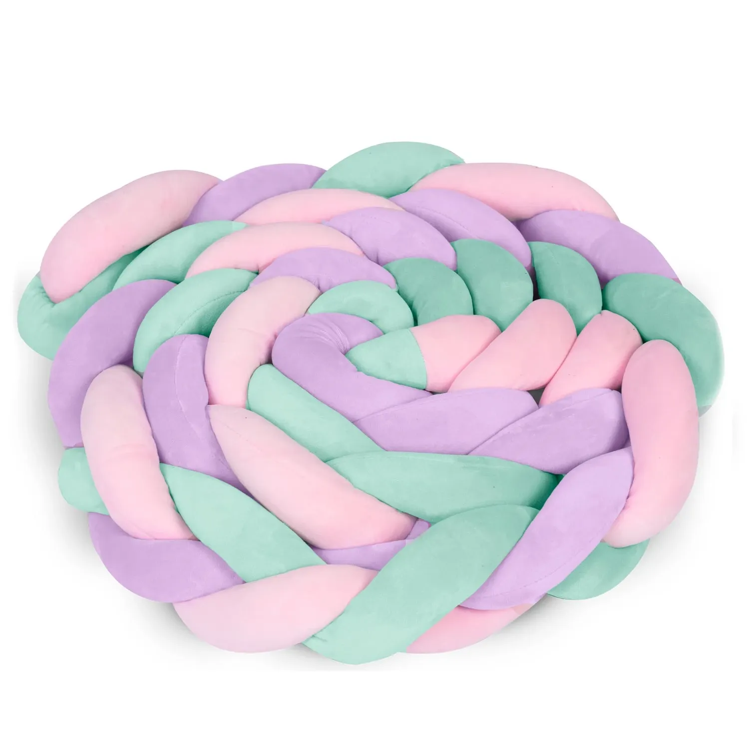 „Ricokids“ 3 m lovelės užtiesalas – mėtinės-rožinės-violetinės spalvos - nuotrauka 1