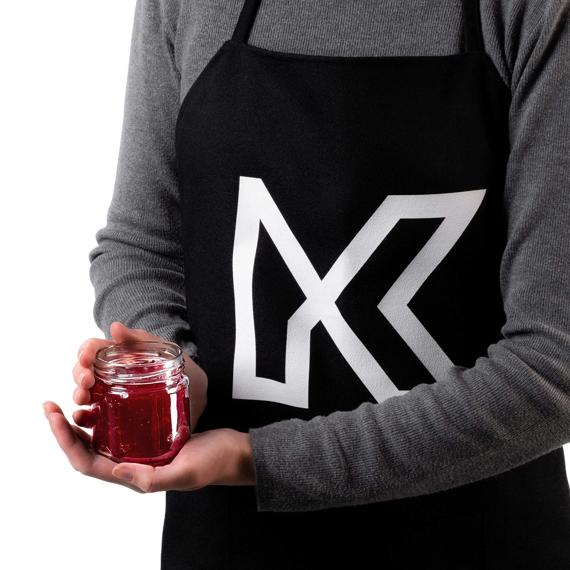 Lerma konservavimo stiklainiai 200 ml 10 vnt. 66 mm + dangteliai „Raudonos grotelės su širdelėmis“