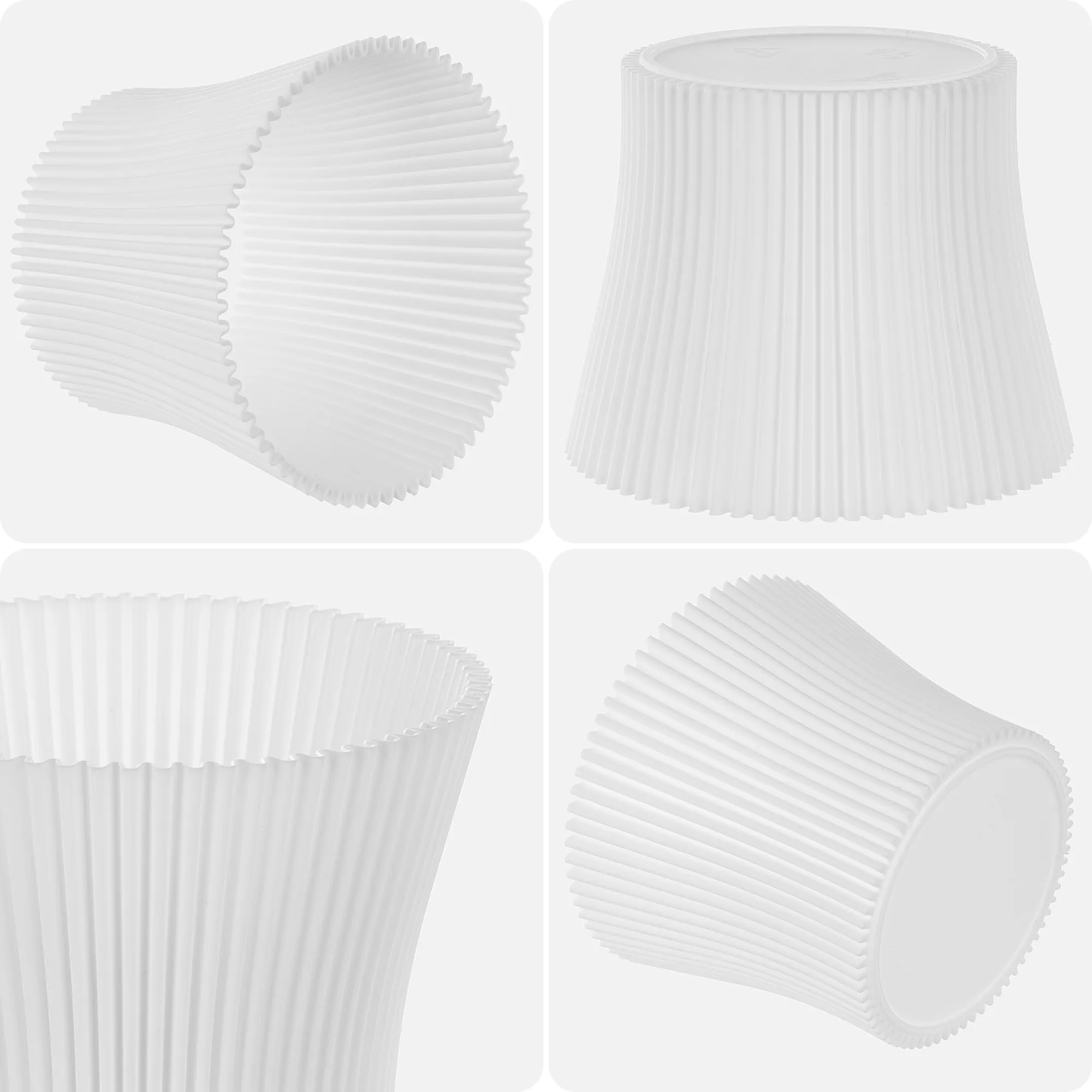 Estrela gėlių vazonas 14 cm baltas