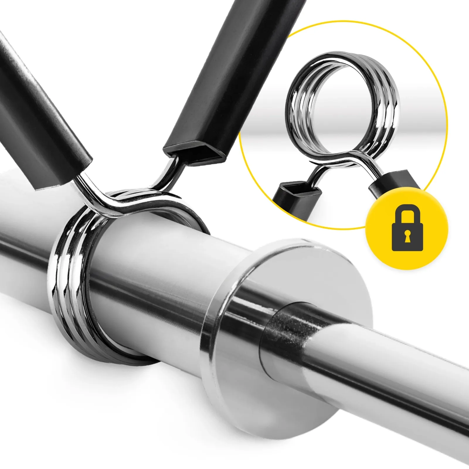 Spyruokliniai spaustukai 25 mm kakleliams