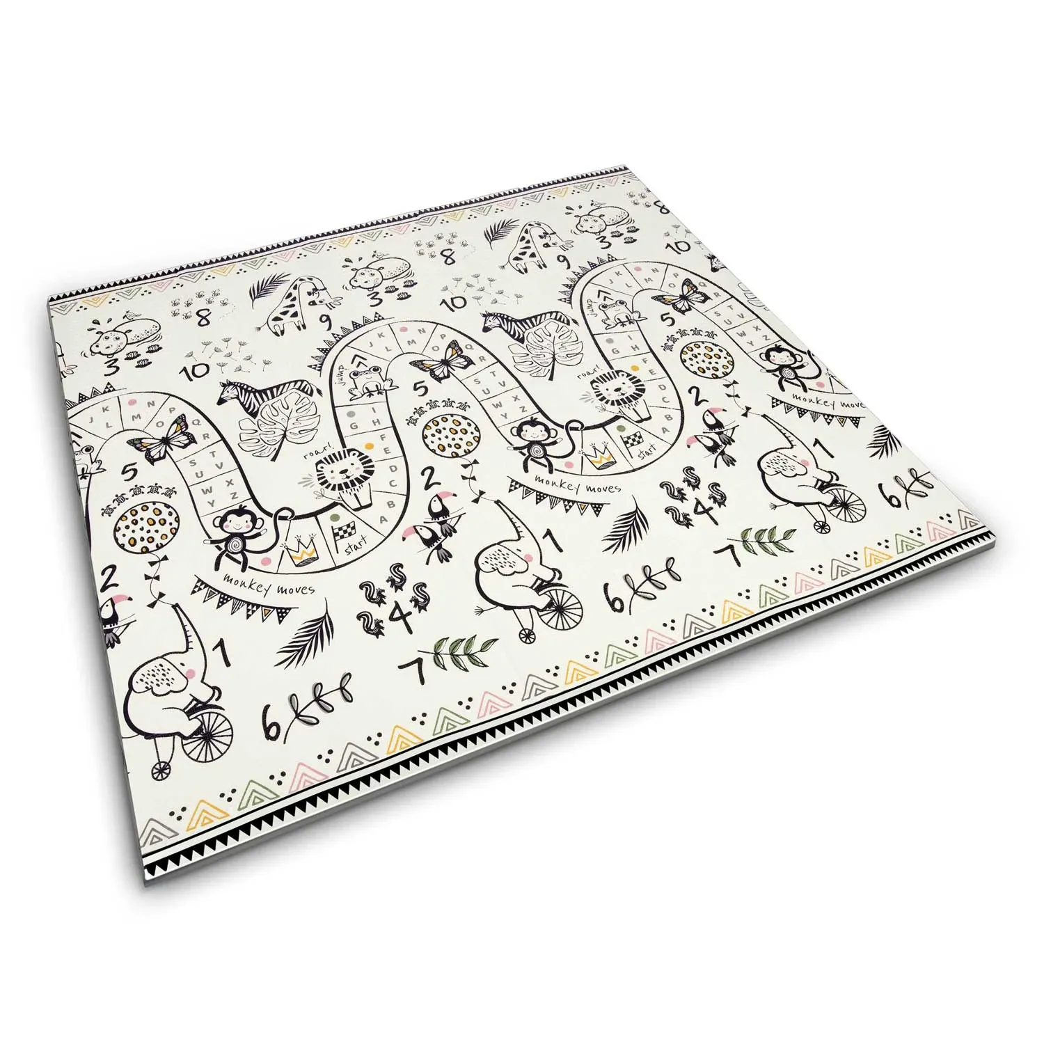 Sulankstomas edukacinis putplasčio kilimėlis 200 x 180 x 1 cm Nukido NK-340 - nuotrauka 1