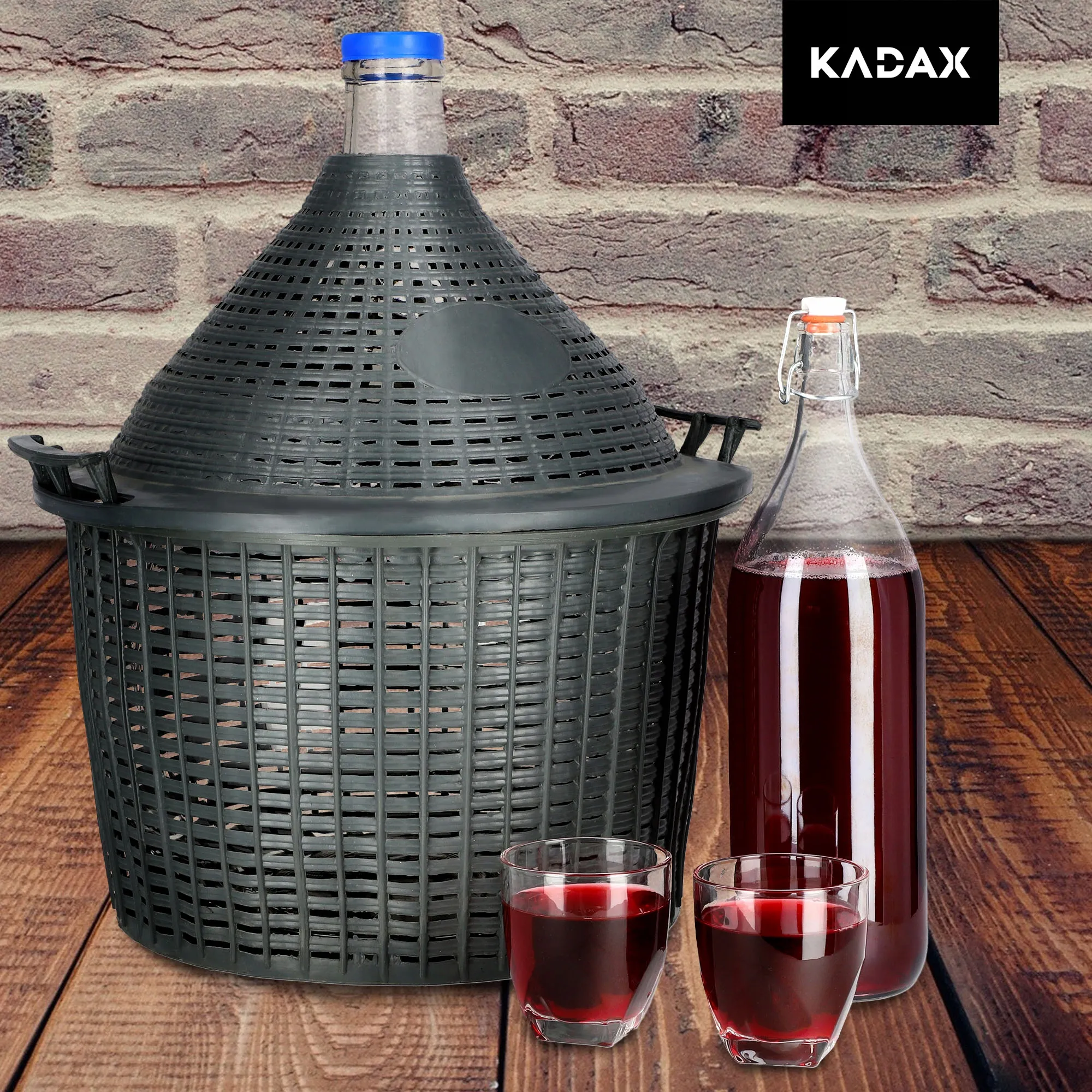 Butelis su mechaniniu kamščiu 1,9 l