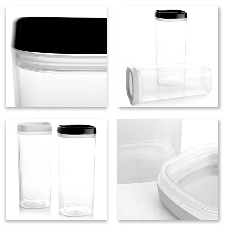 Duna kvadratinis indas 1,8 l, 2 vnt.