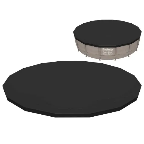 488 cm „Bestway 58249“ karkasinio baseino uždangalas - nuotrauka 1