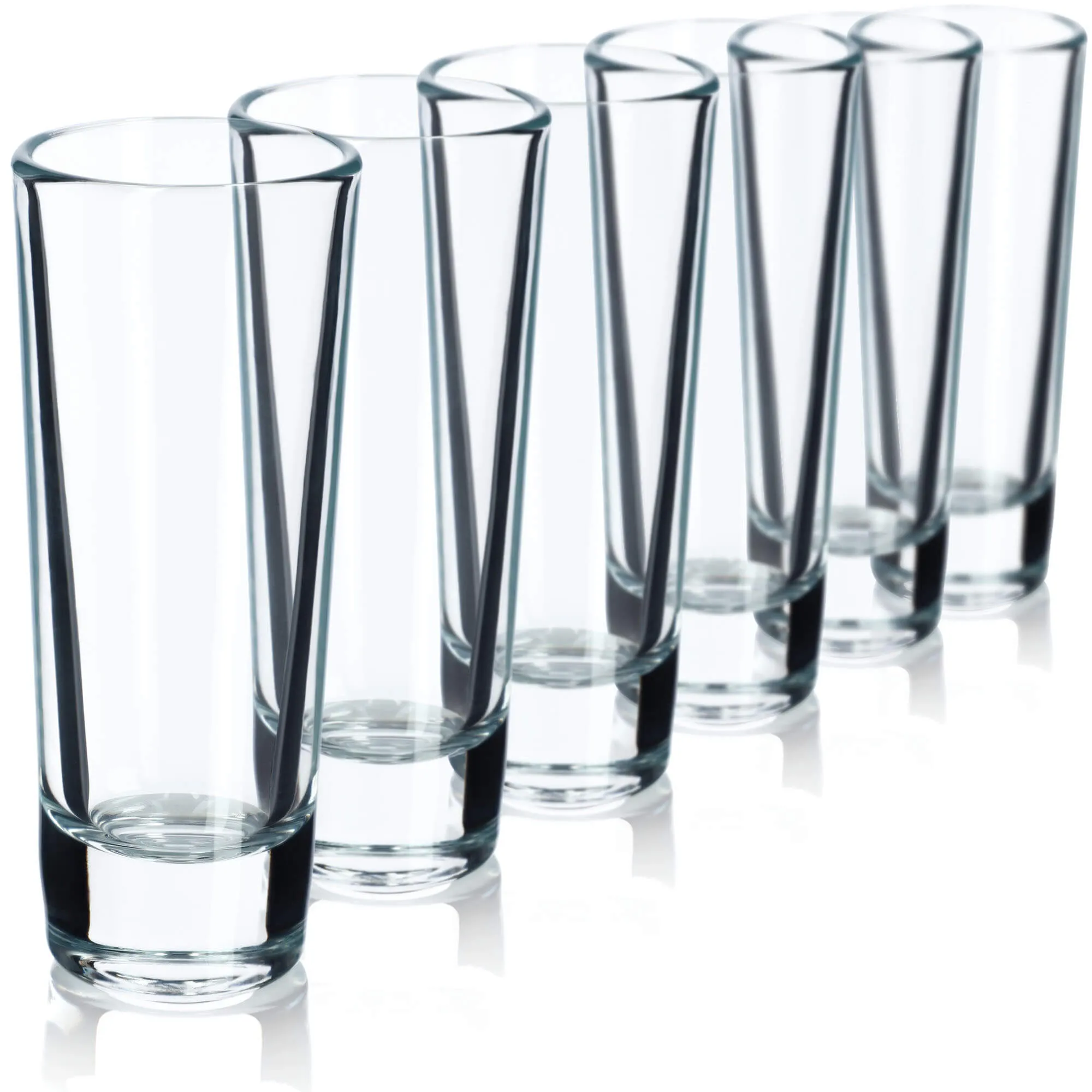 Degtinės ir šotų stiklinės po 60 ml, 6 vnt.