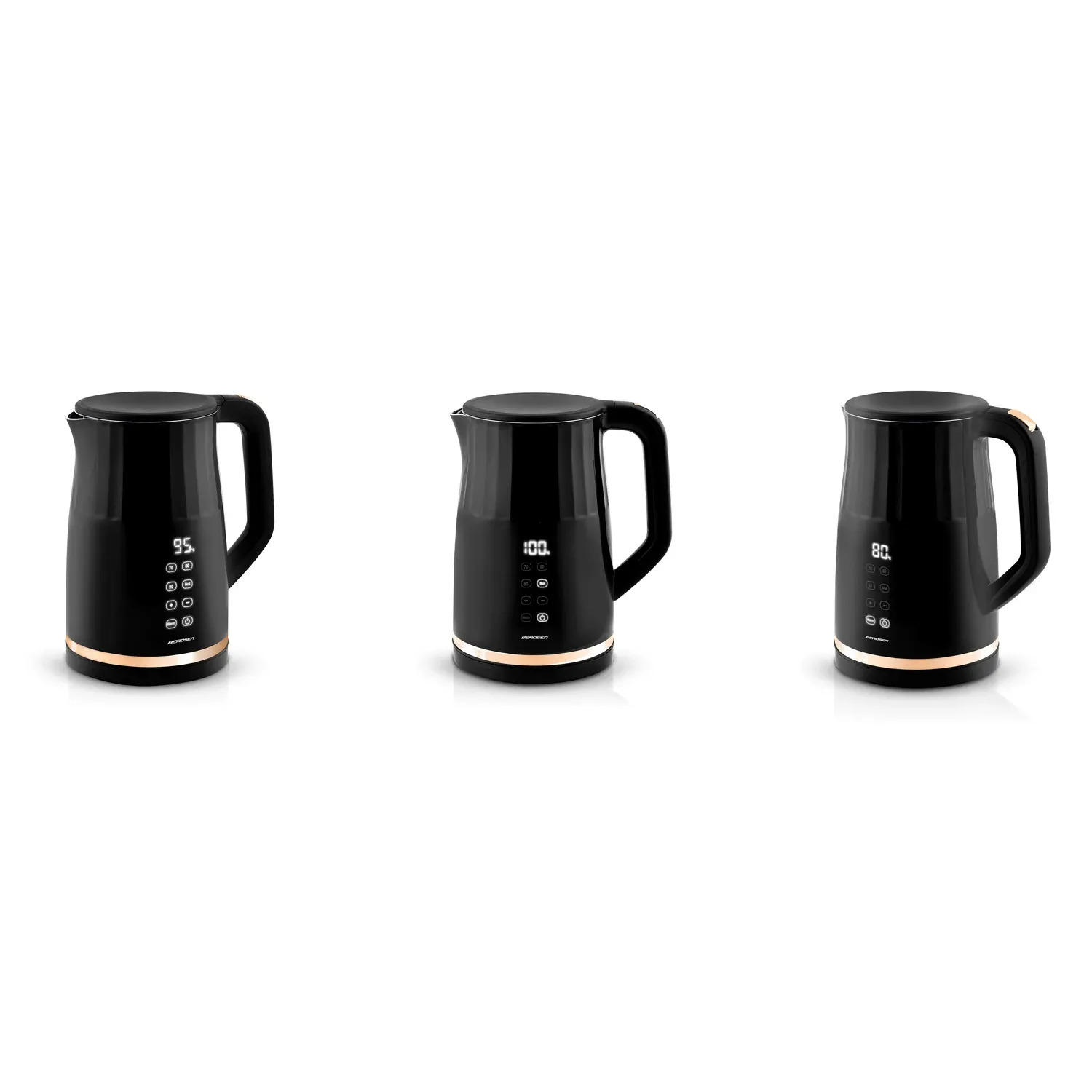 Berdsen BD-706 elektrinis virdulys 1,7 l, juodas - nuotrauka 1