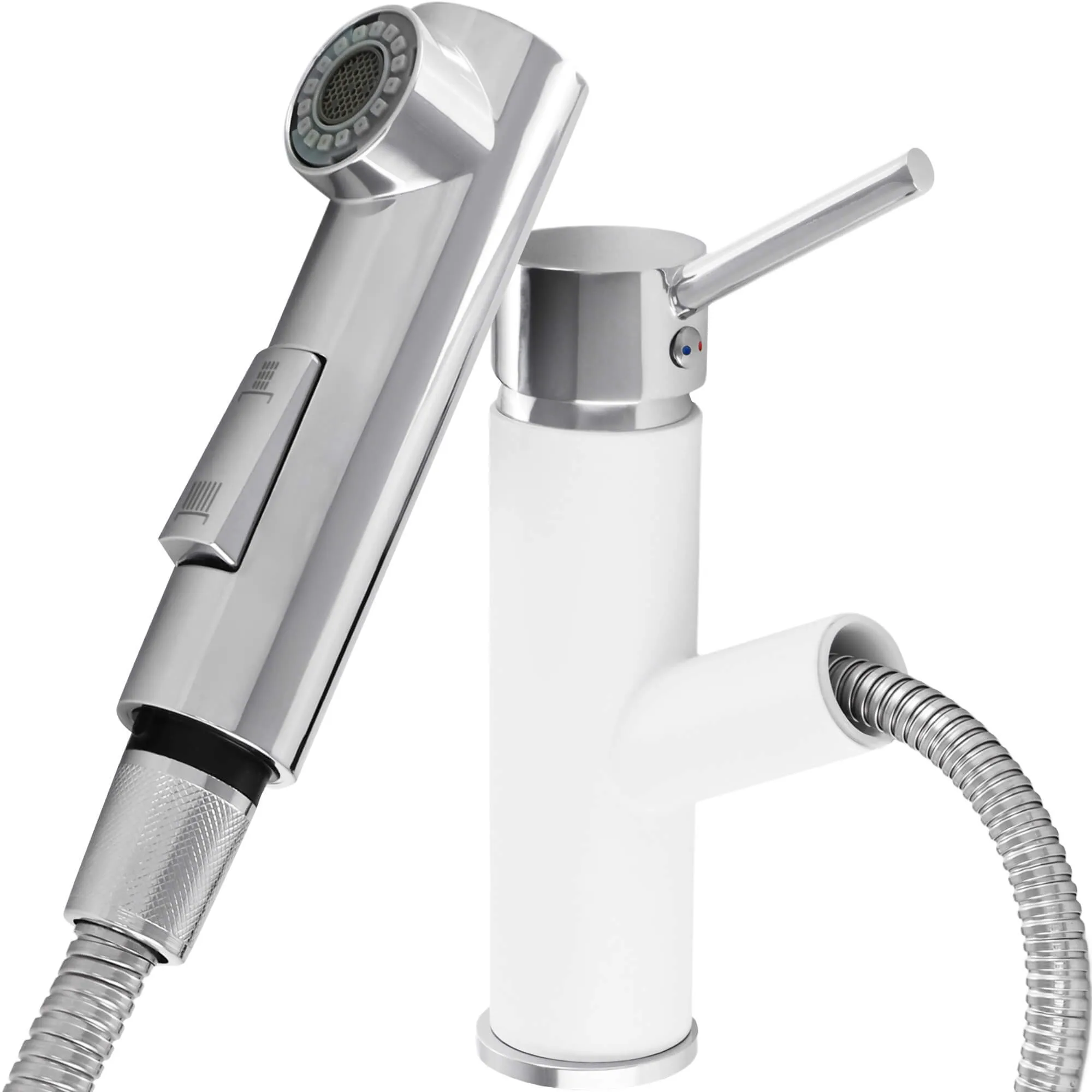 Gospo Cado virtuvės maišytuvas su įvadu, baltas