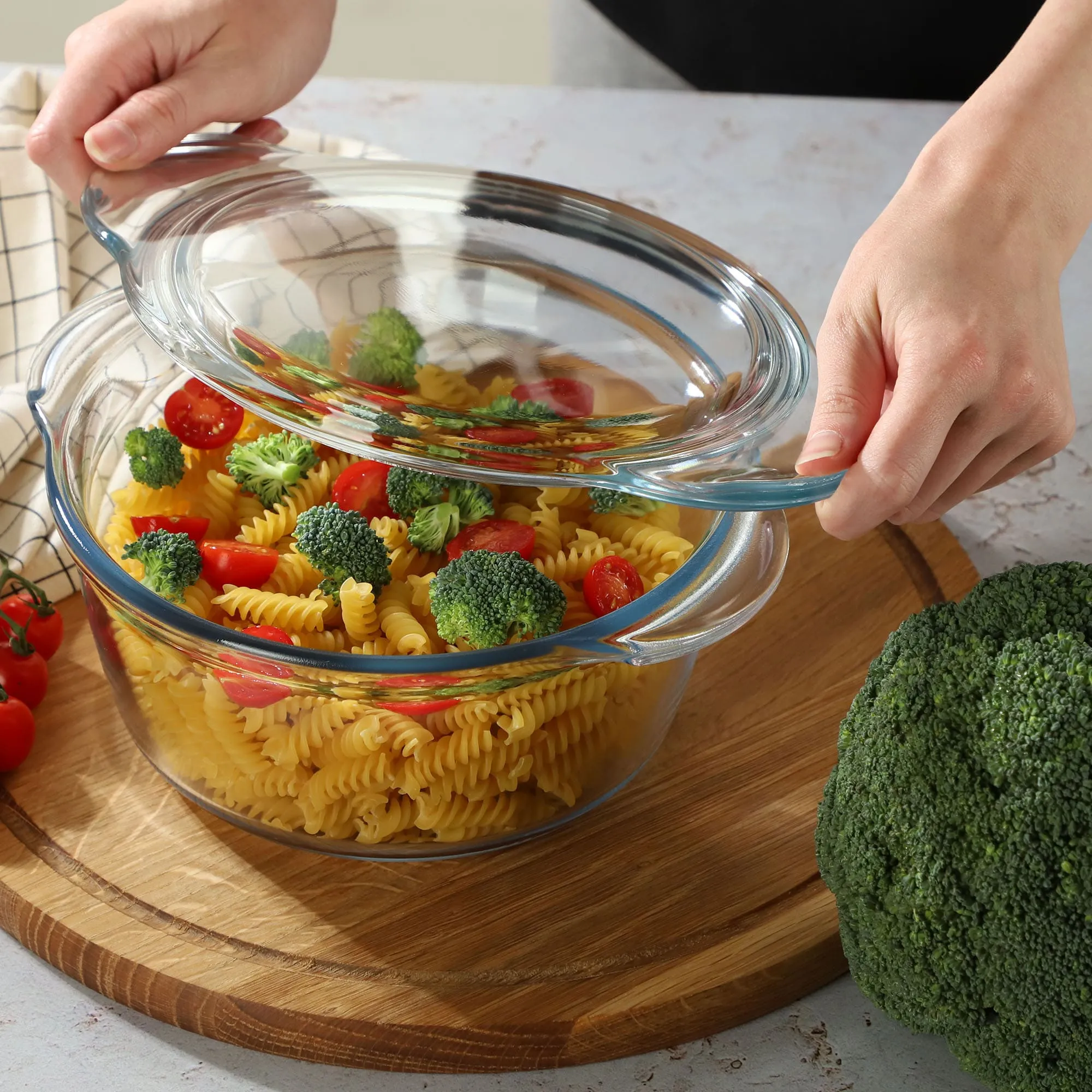 „Adai“ 2,15 l apvalus orkaitėje kepamas indas