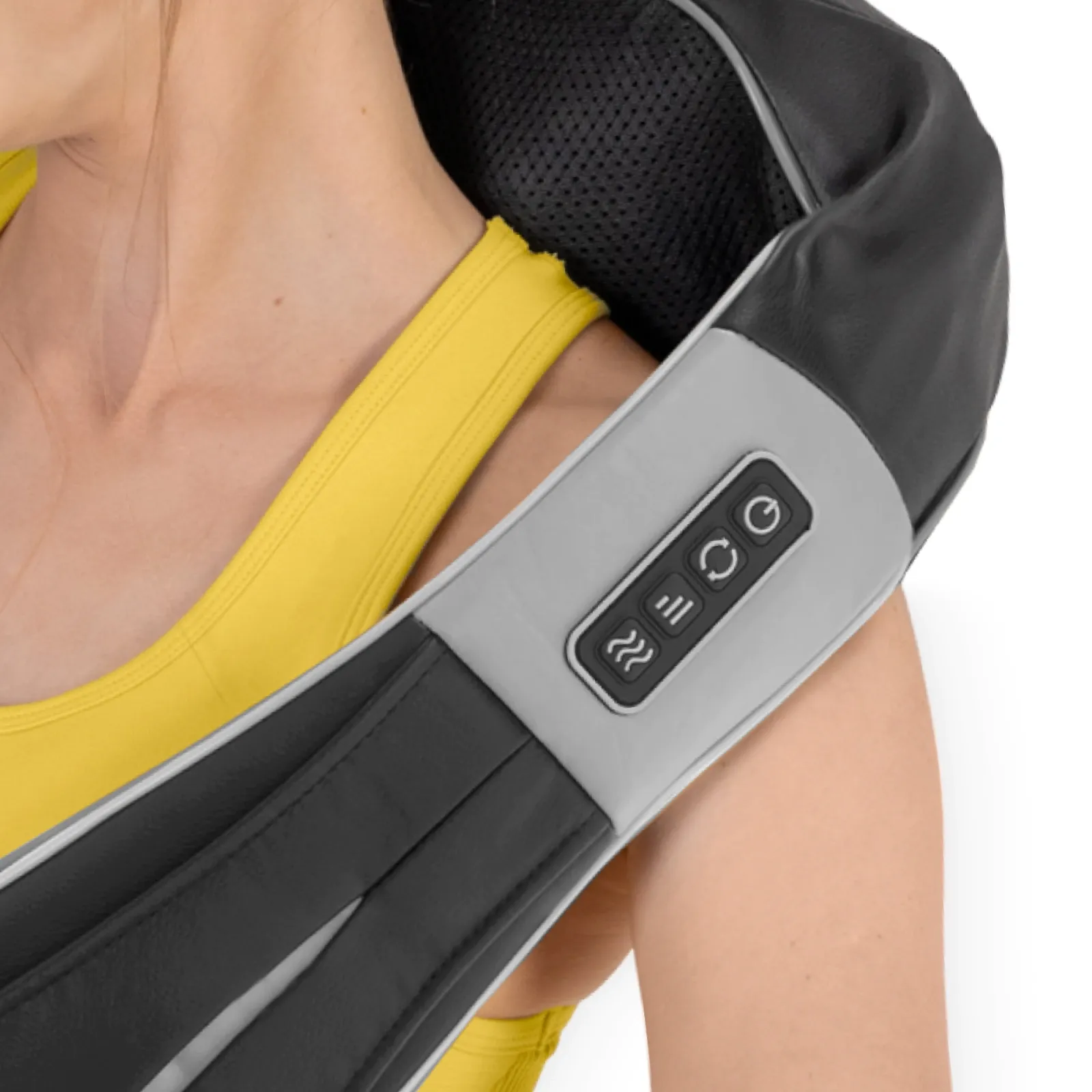 SHIATSU ULTRA+ kaklo masažuoklis pilkas