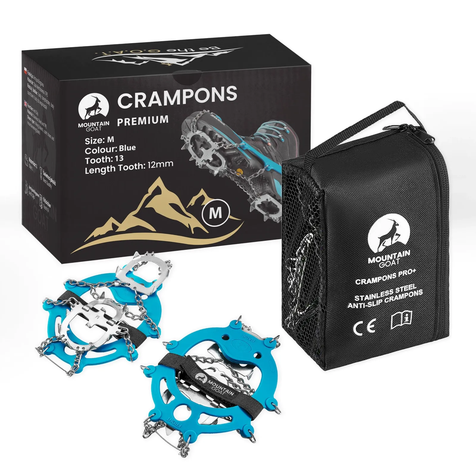 PREMIUM žygio batų kamanos (37-40) M