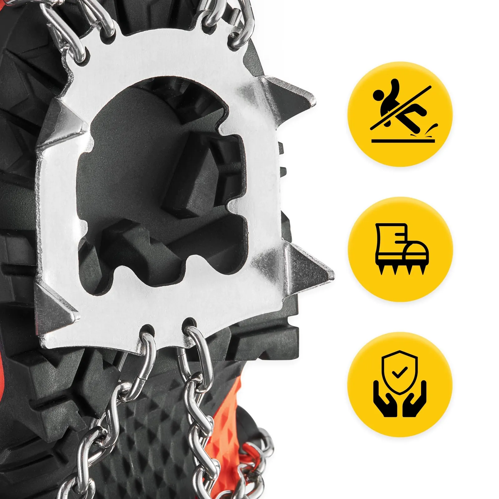 PREMIUM žygio batų kamanos (41-43) L