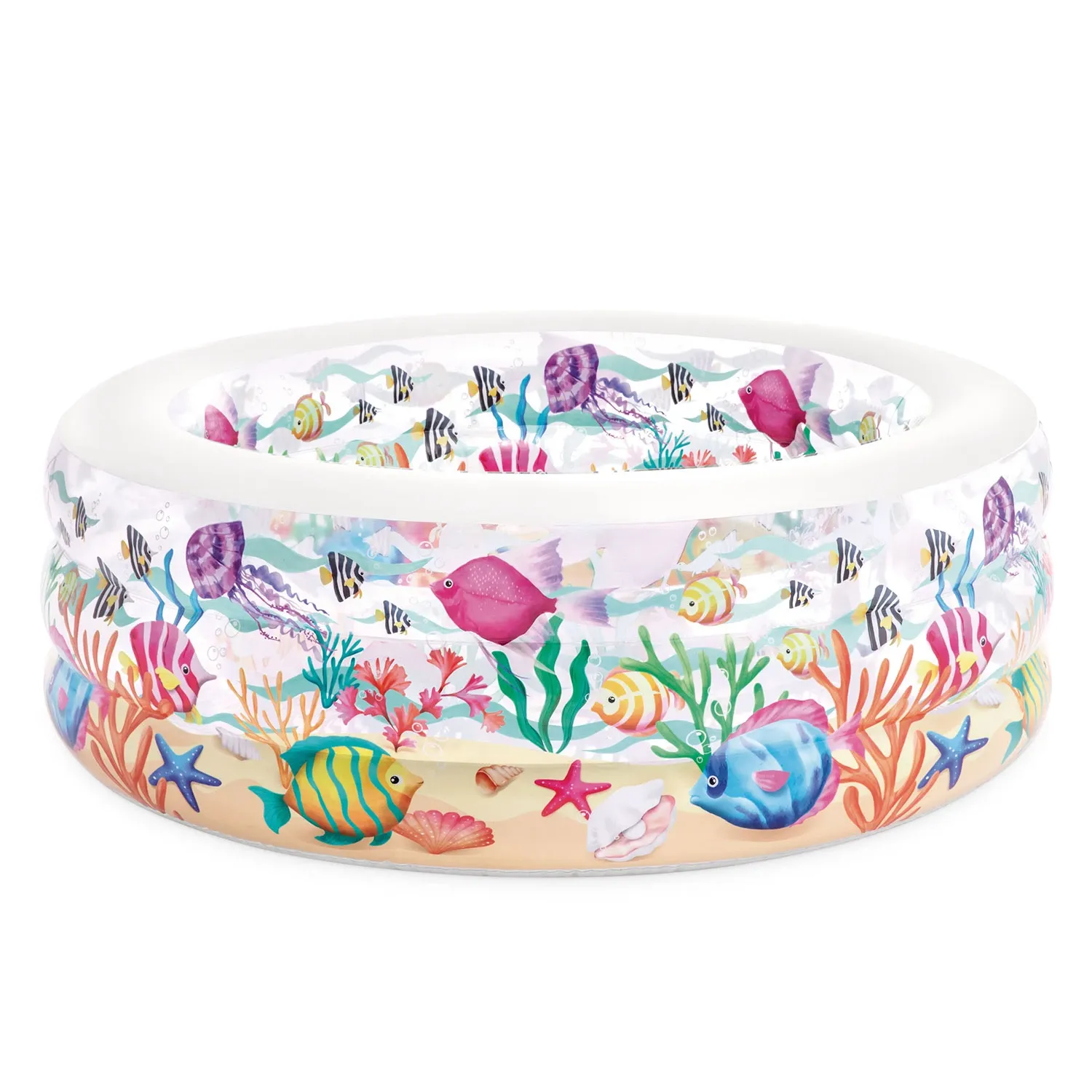 Pripučiamas baseinas, vaikiškas baseinėlis, akvariumas, 152x56 cm, INTEX 58480 - nuotrauka 1