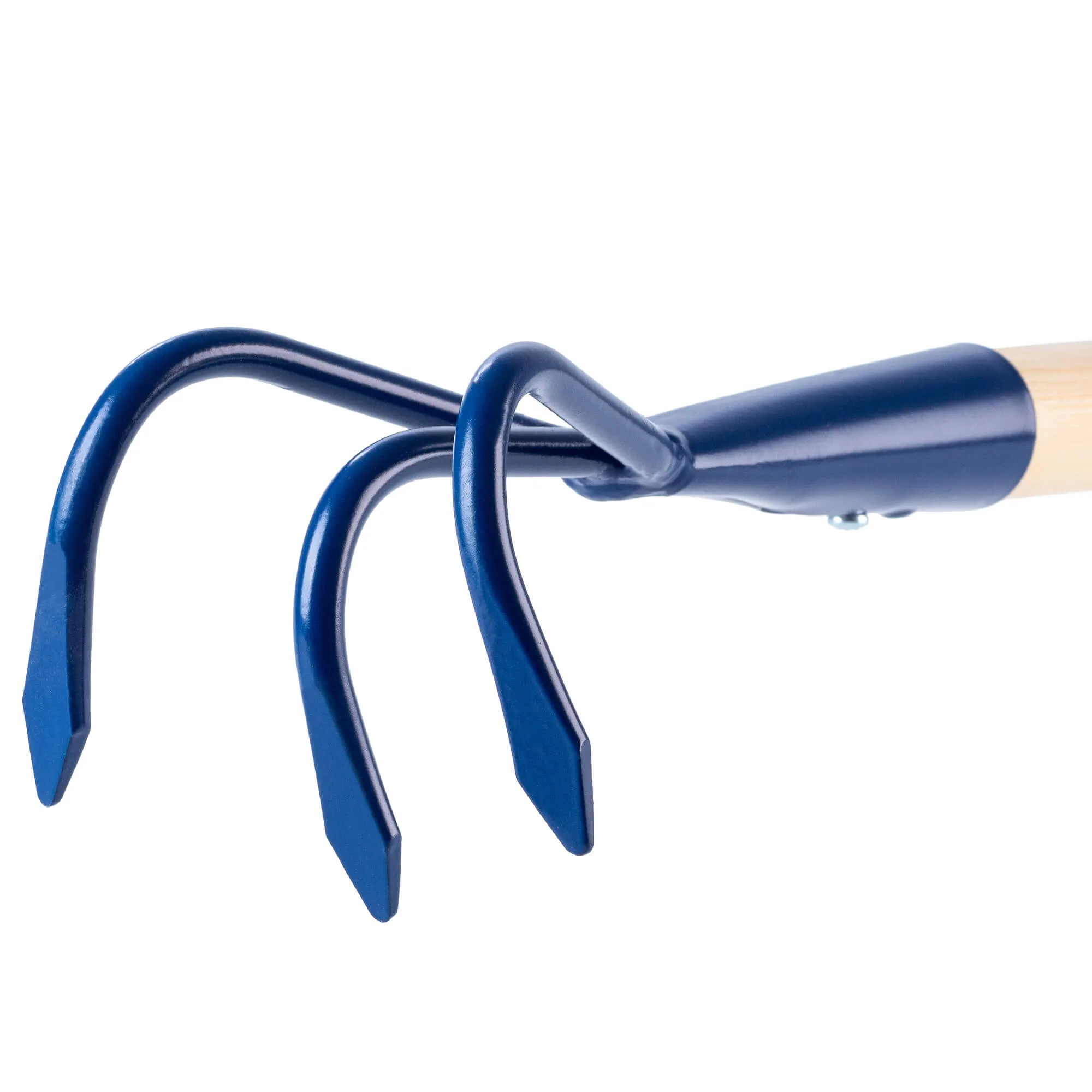 „Cogne“ 3 dantų rankinis kultivatorius, 142 cm, mėlynas