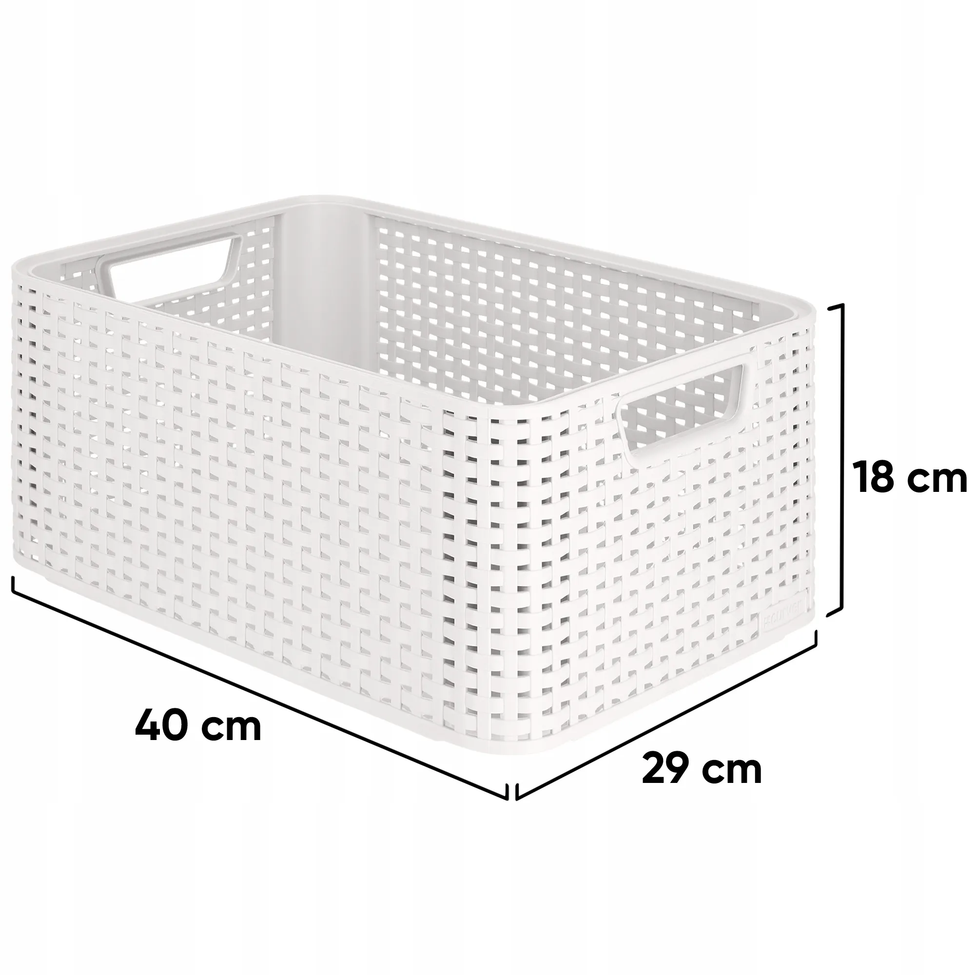 „Curver Style“ 18 litrų sandėliavimo konteineris, šviesiai pilkas