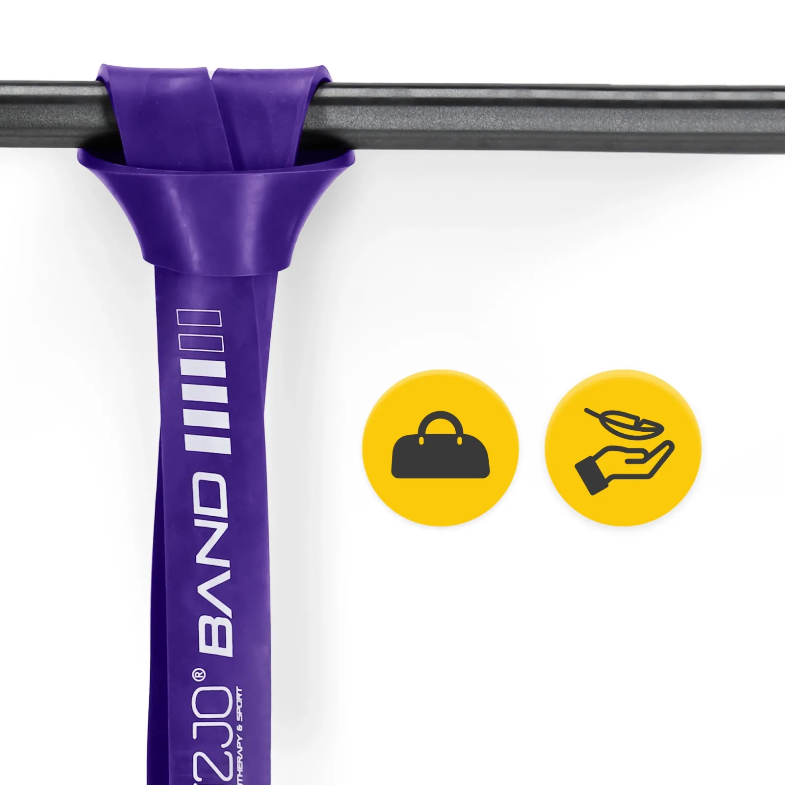 6 POWER BAND pasipriešinimo juostų rinkinys