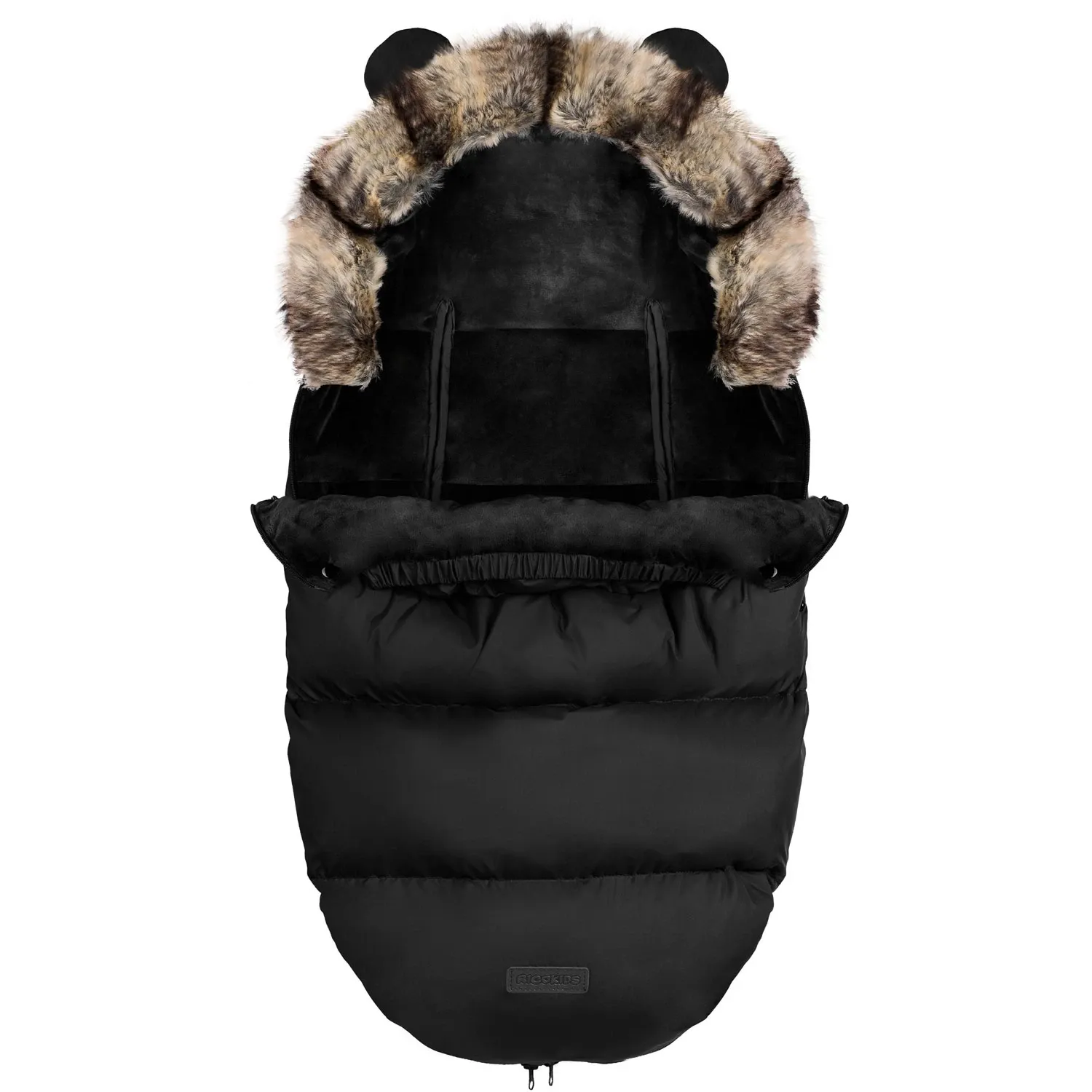 Elmi Ricokids vežimėlio/rogių miegmaišis – juodas - nuotrauka 1