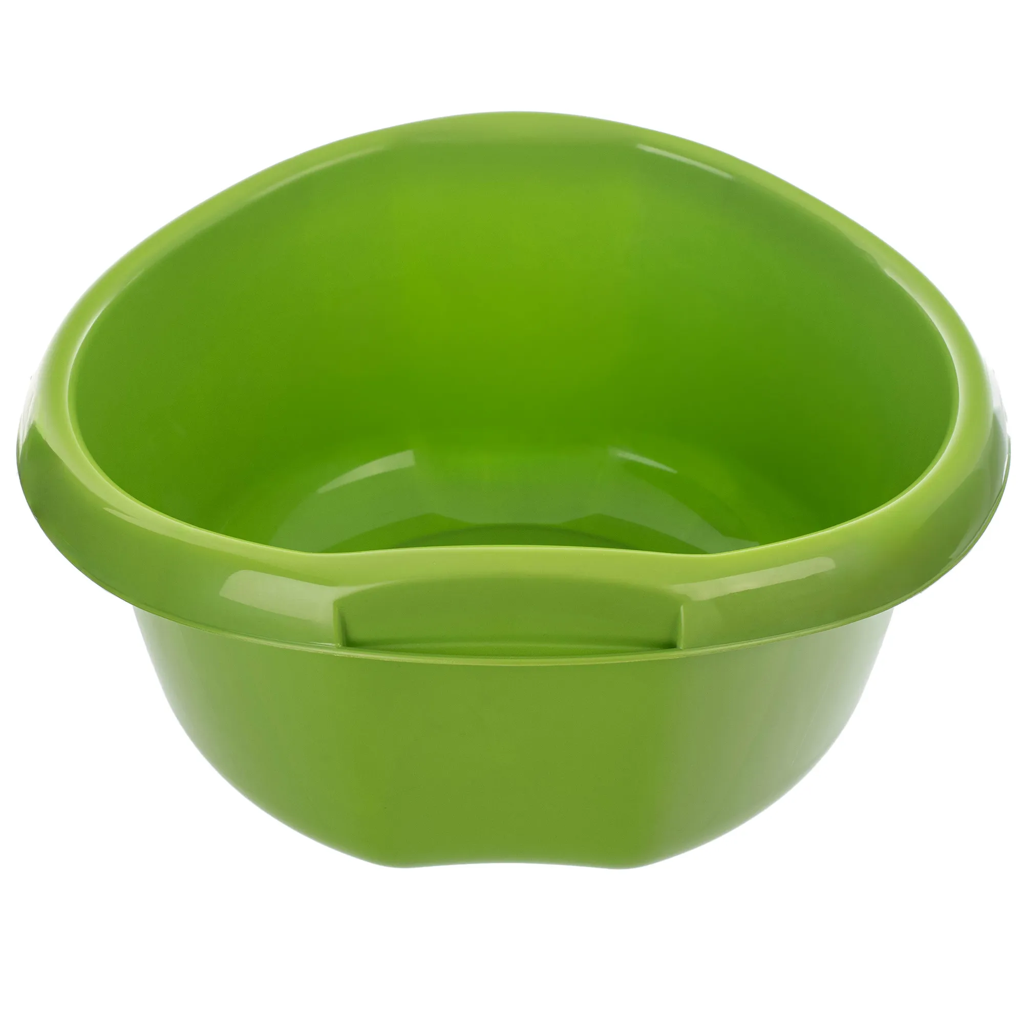 Plastikinis praustuvas su rankenomis Treix 30L žalias