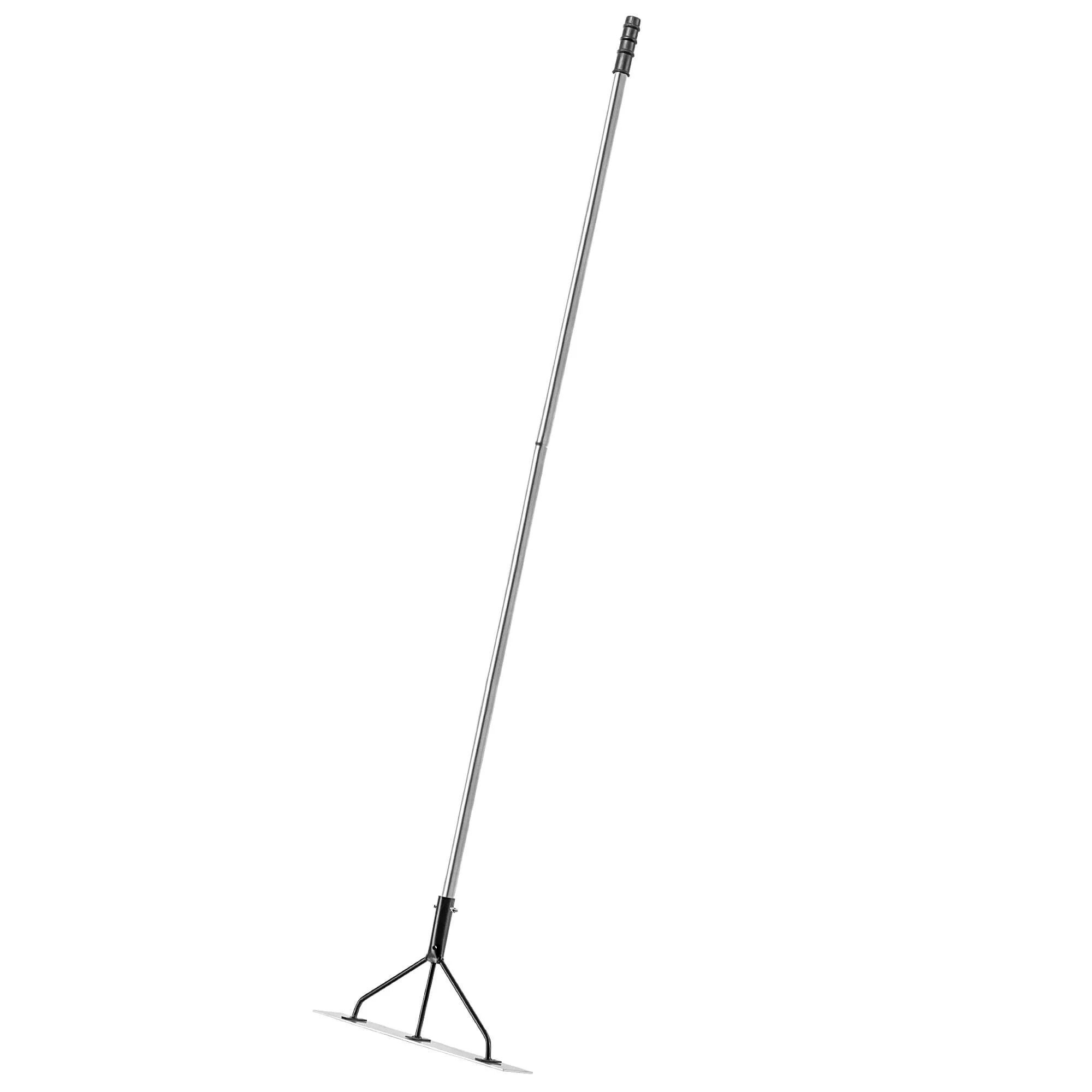 Berga aliuminio betono grandiklis su metaline rankena