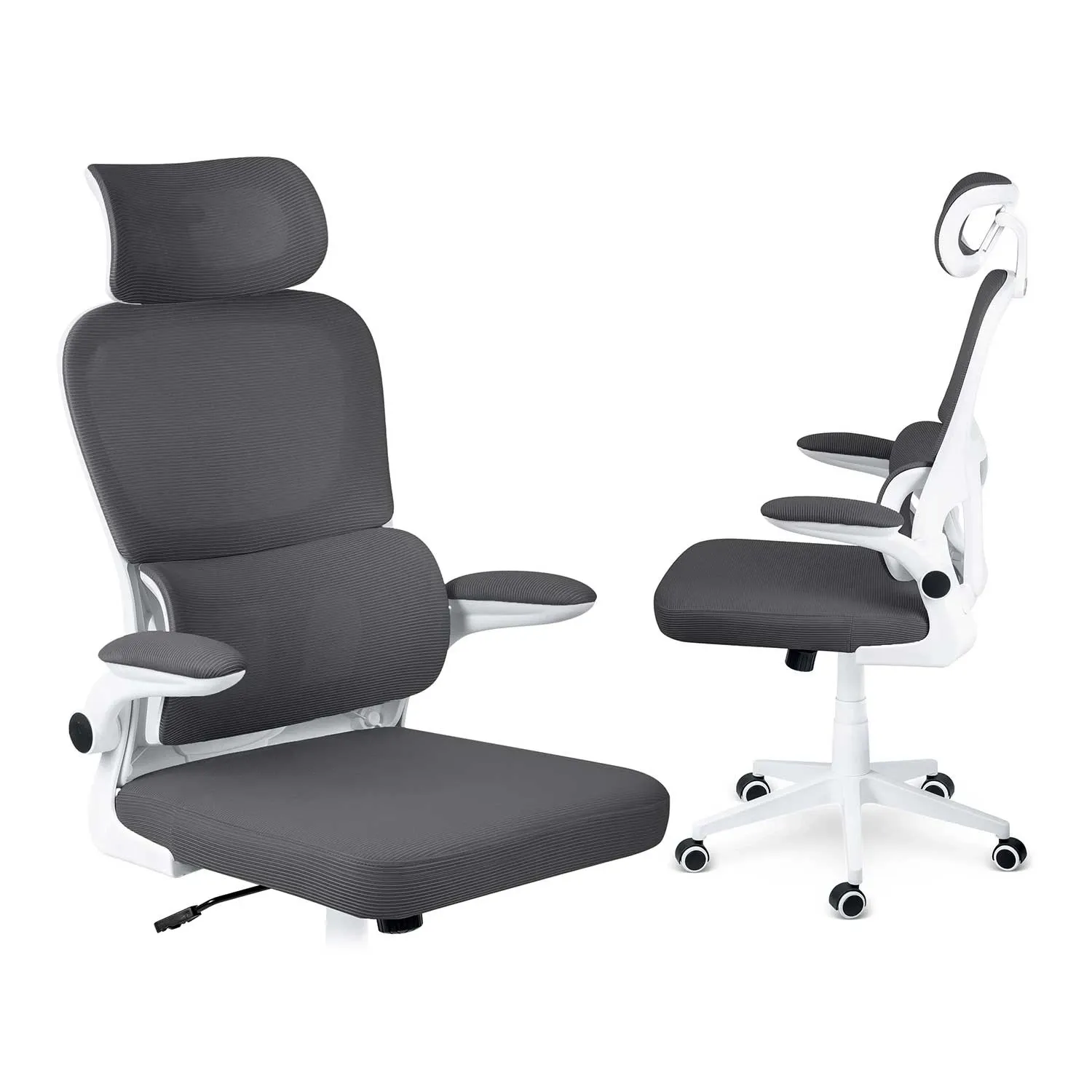 „Sofotel Formax“ grafito mikro tinklelio biuro kėdė - nuotrauka 1