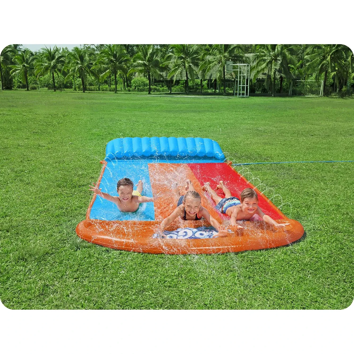 Vandens čiuožykla 3 asmenims 488 cm Bestway 52479 - nuotrauka 1