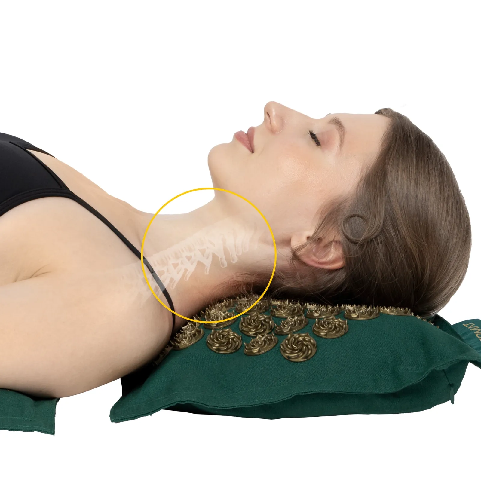 EKO akupresūros kilimėlis su pagalve