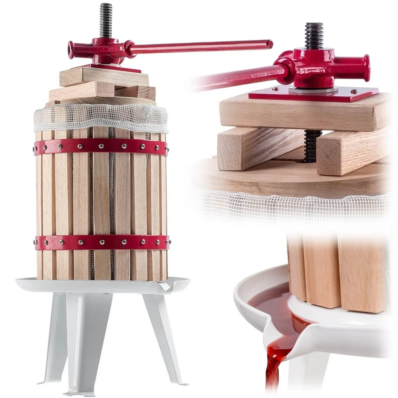 Silba vaisių sulčiaspaudė su filtru, 6 l