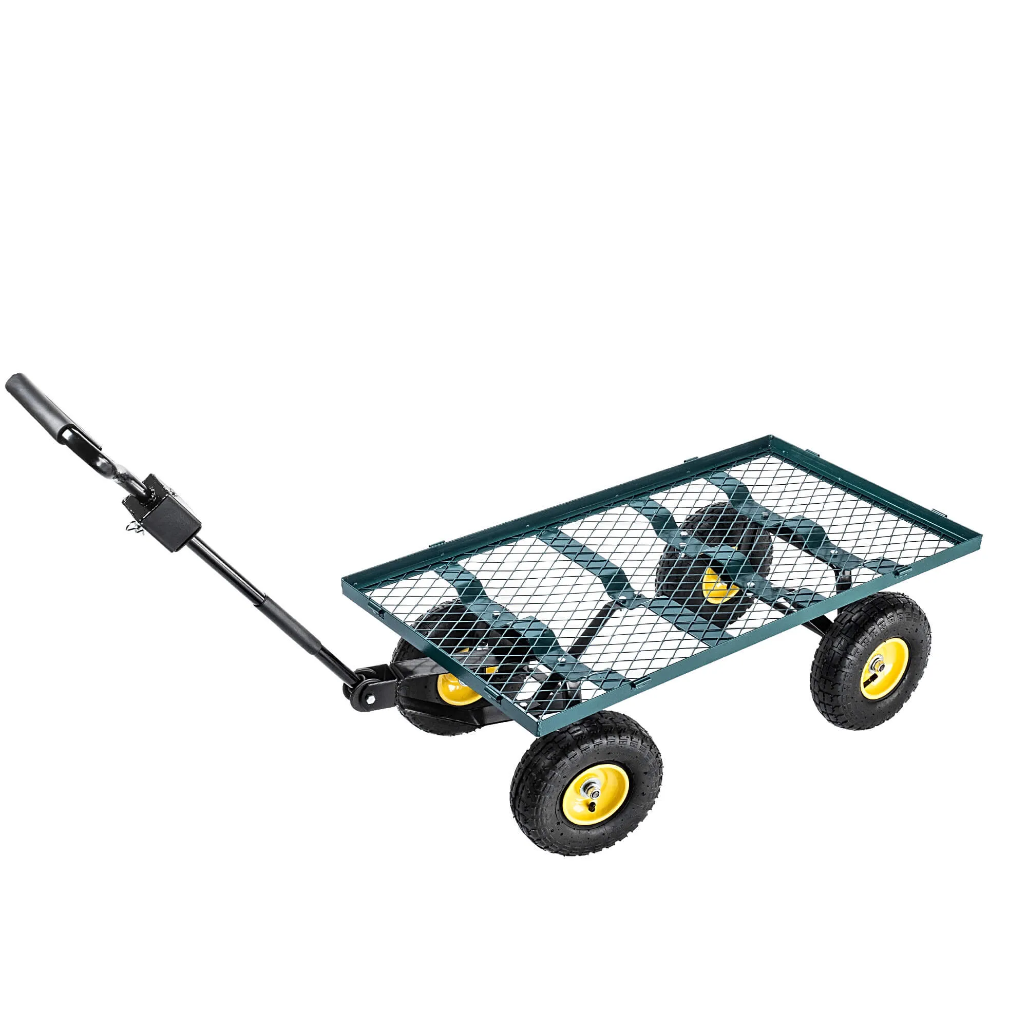 Bodo sodo transportavimo vežimėlis 450 kg, žalias