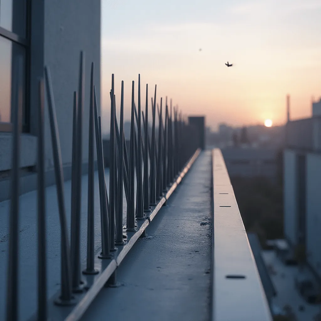 „Dierre“ paukščių atbaidymo spygliai, antracito spalvos, 24 vnt.