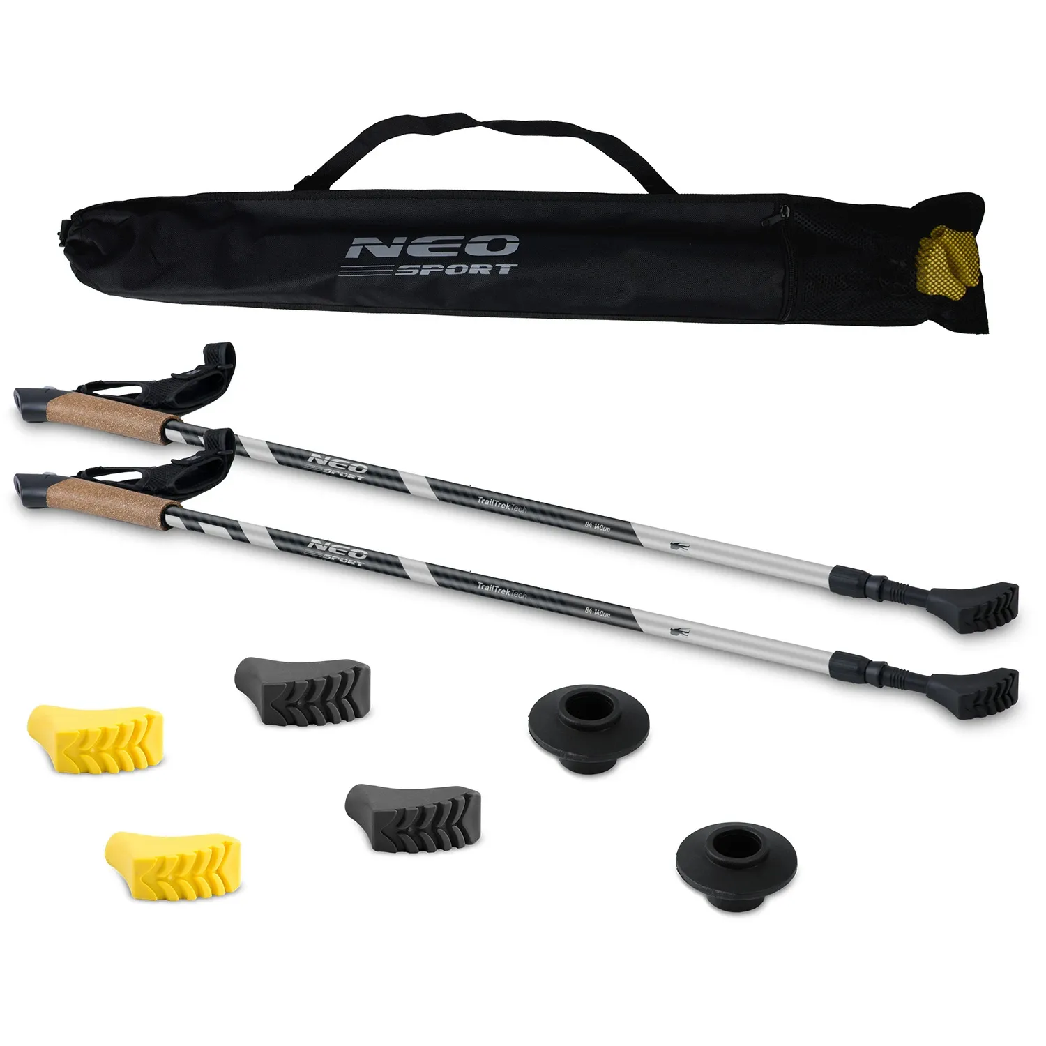 NS-383 Neo-Sport žygio lazdos - nuotrauka 1