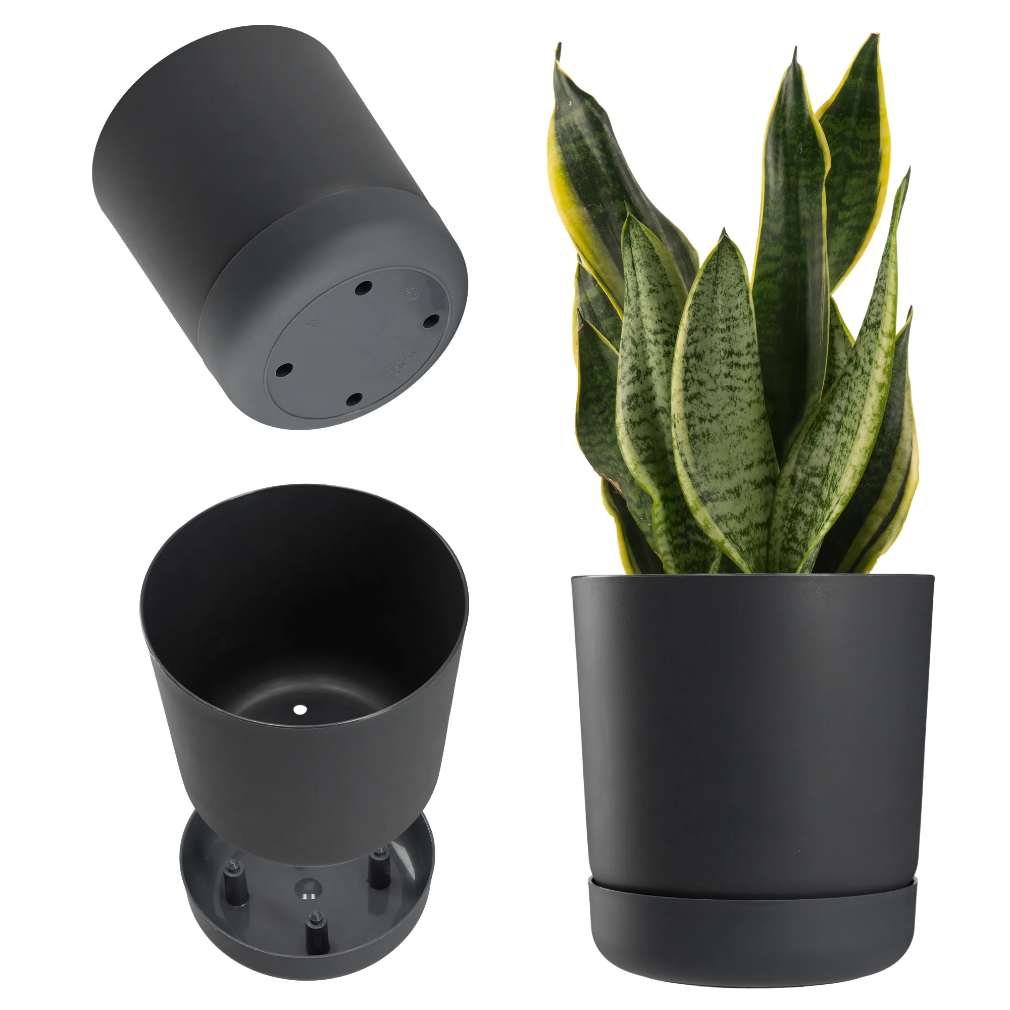 Kama vazonas su lėkštute 25 cm