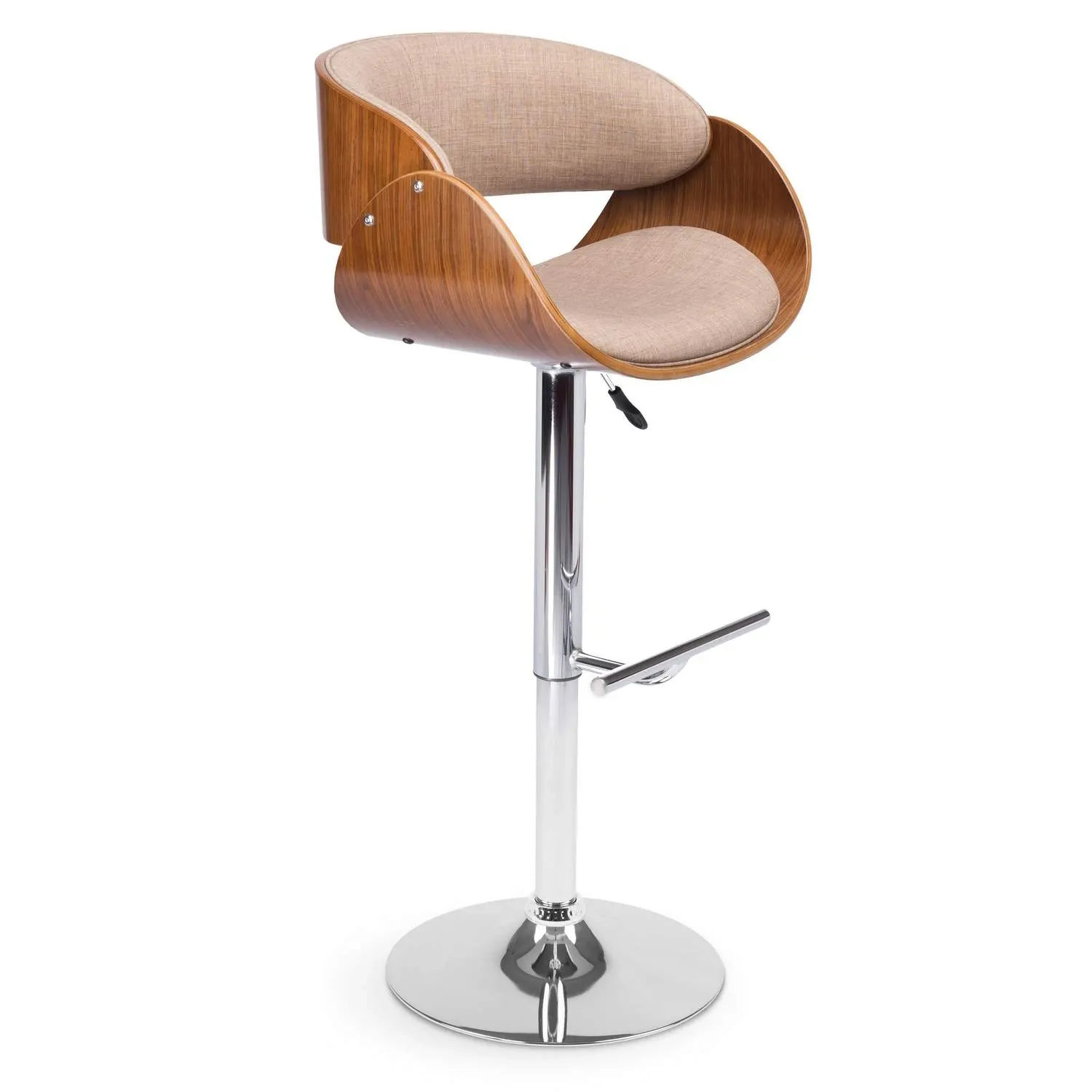 Sofotel Fazio baro kėdė, šviesiai ruda - nuotrauka 1