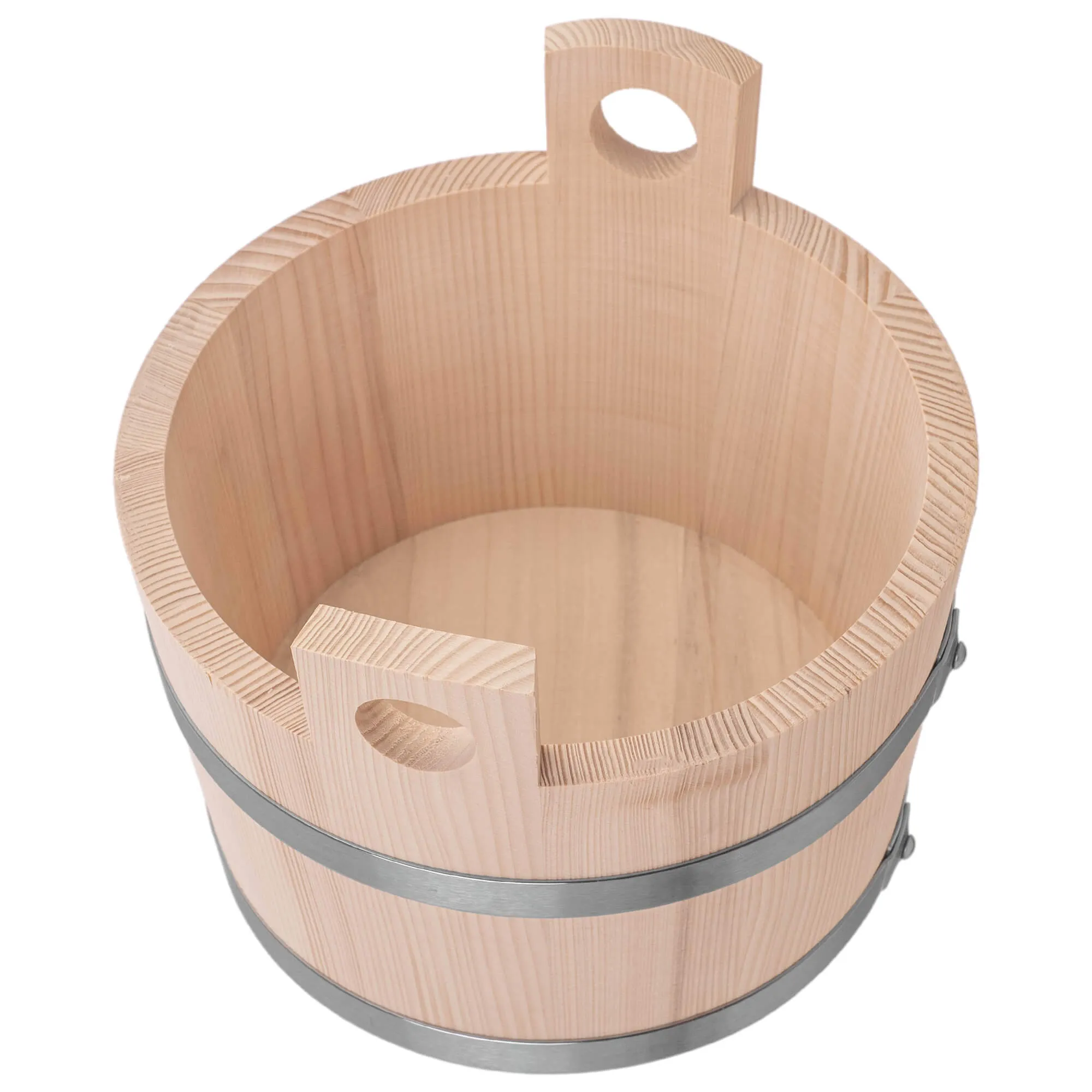 Potame 5L medinis kibiras su dviem rankenomis