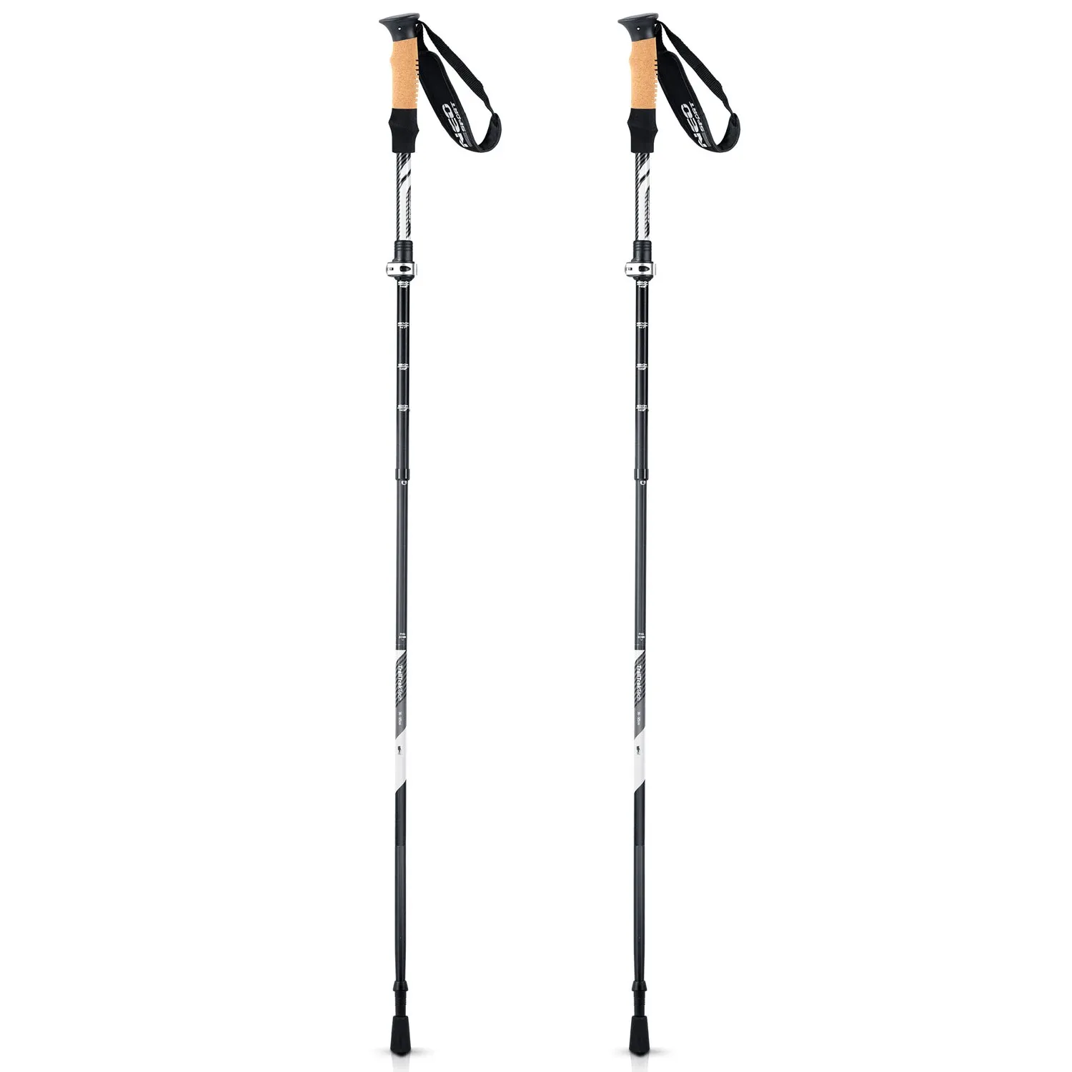 NS-382 Neo-Sport žygio lazdos - nuotrauka 1