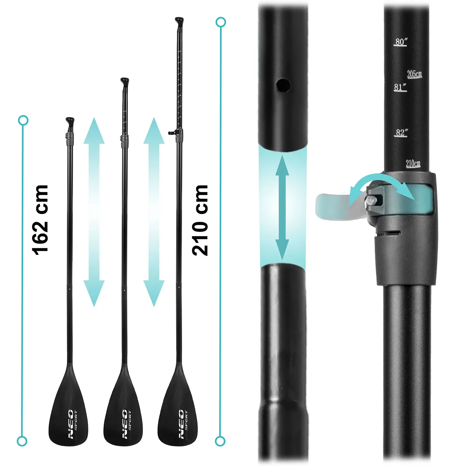 Reefbreak irklentė 350 x 81 x 15 cm Neo-Sport 170107 - nuotrauka 1
