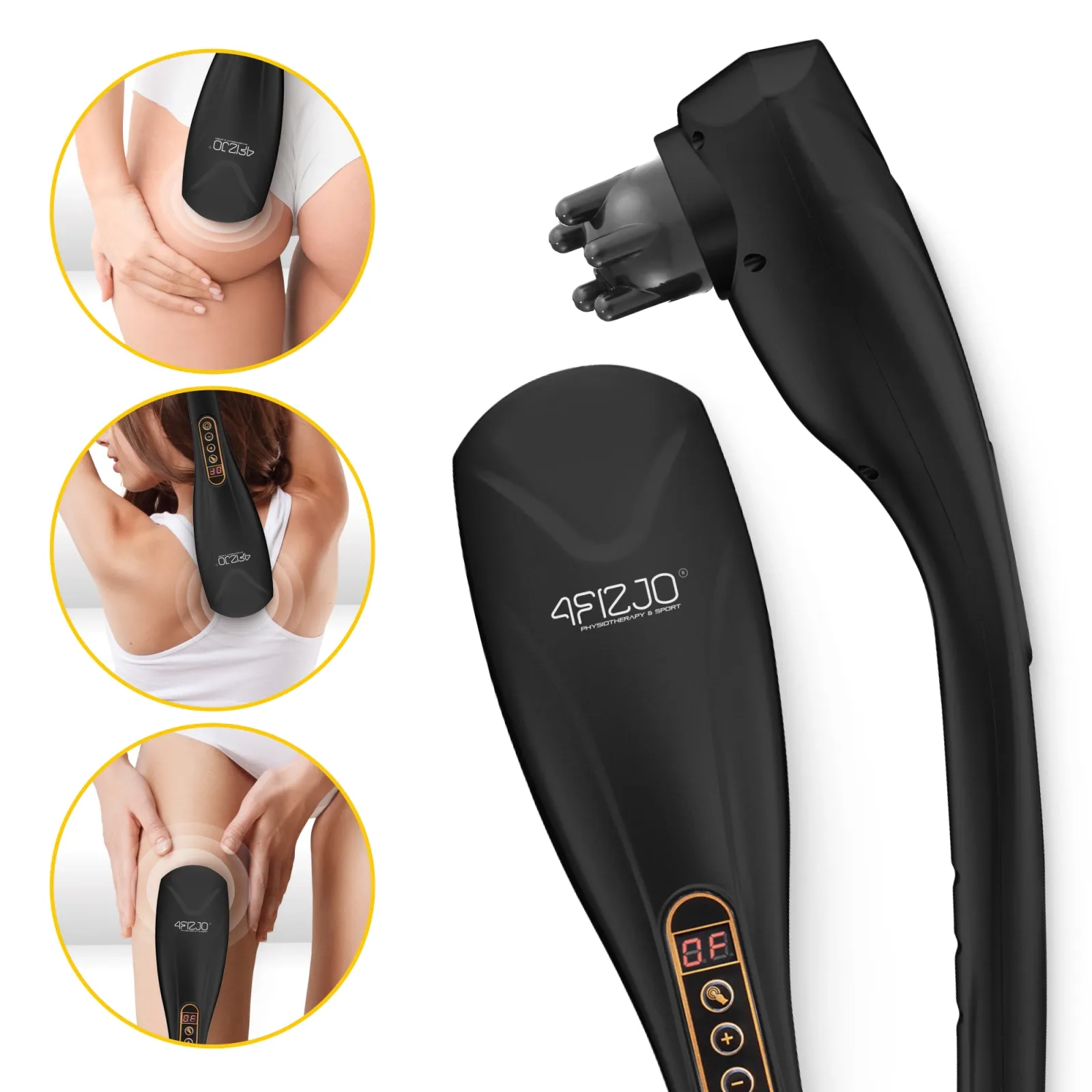 Rankinis vibruojantis kūno masažuoklis