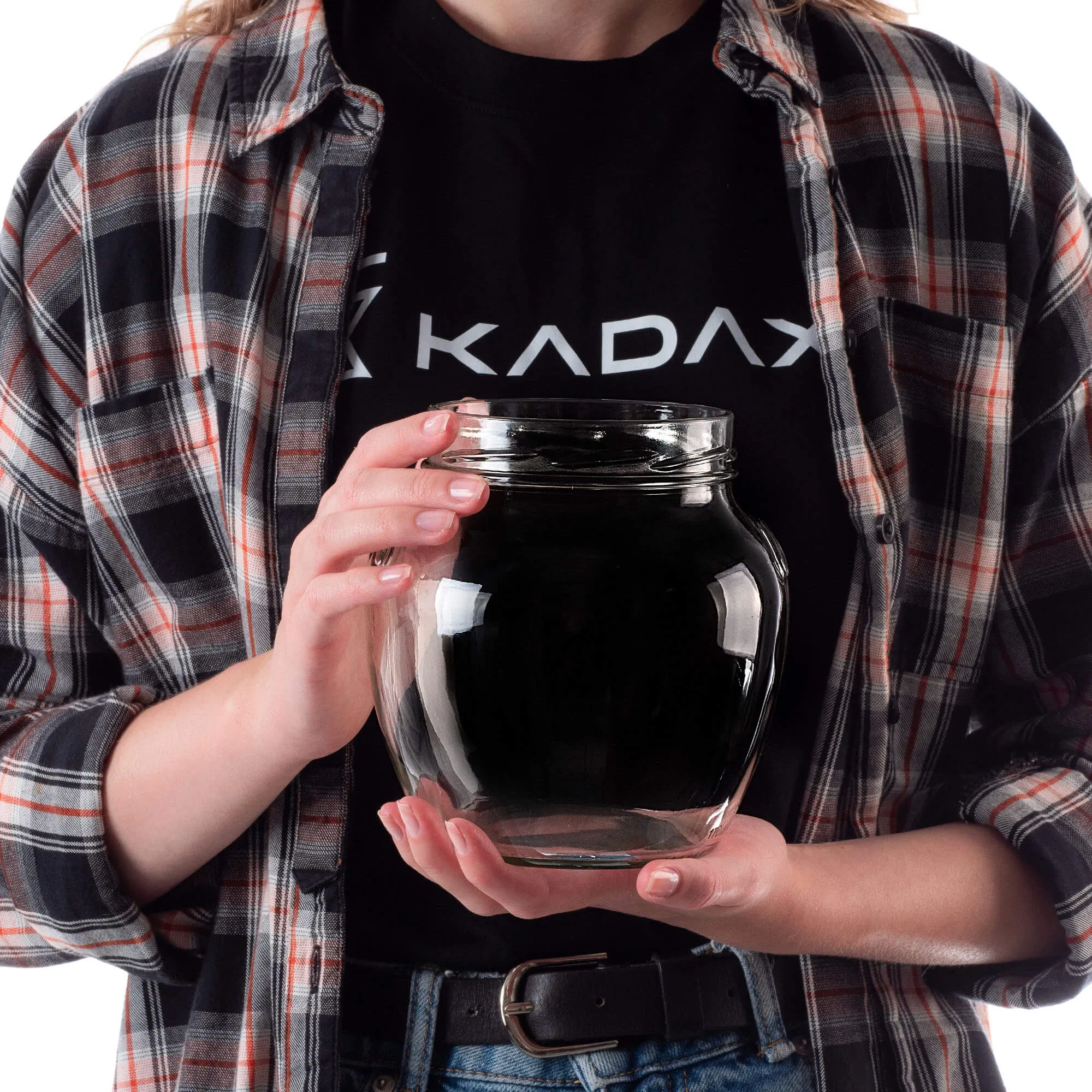 „Sassa“ konservavimo stiklainiai, 1700 ml, 4 vnt., 110 mm, + balti dangteliai