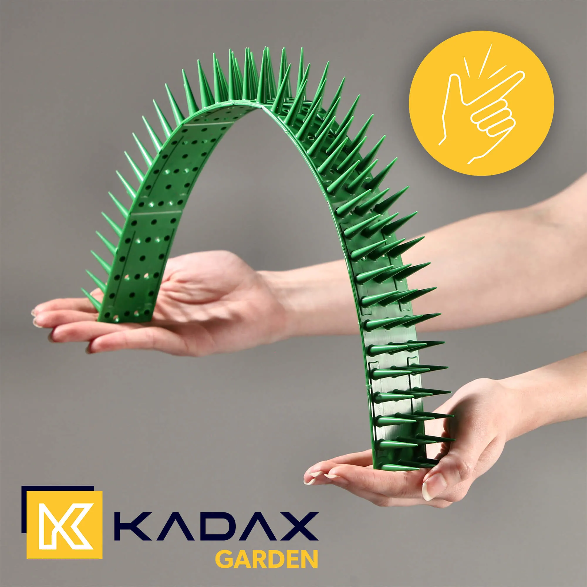 „Arcas“ plastikiniai paukščių apsaugos smaigai, žali, 1 vnt.