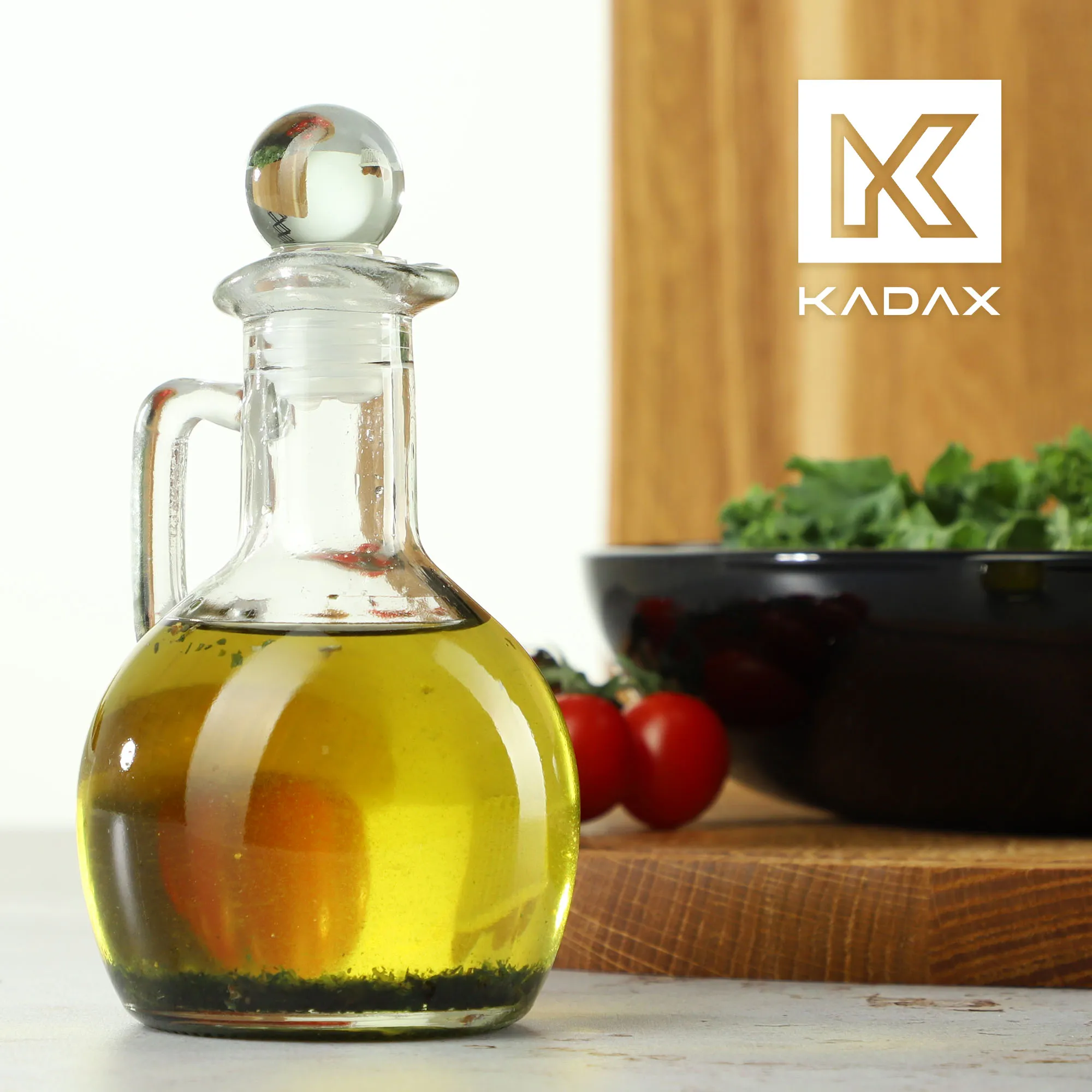 Renaro stiklinis butelis su rankena, 100 ml