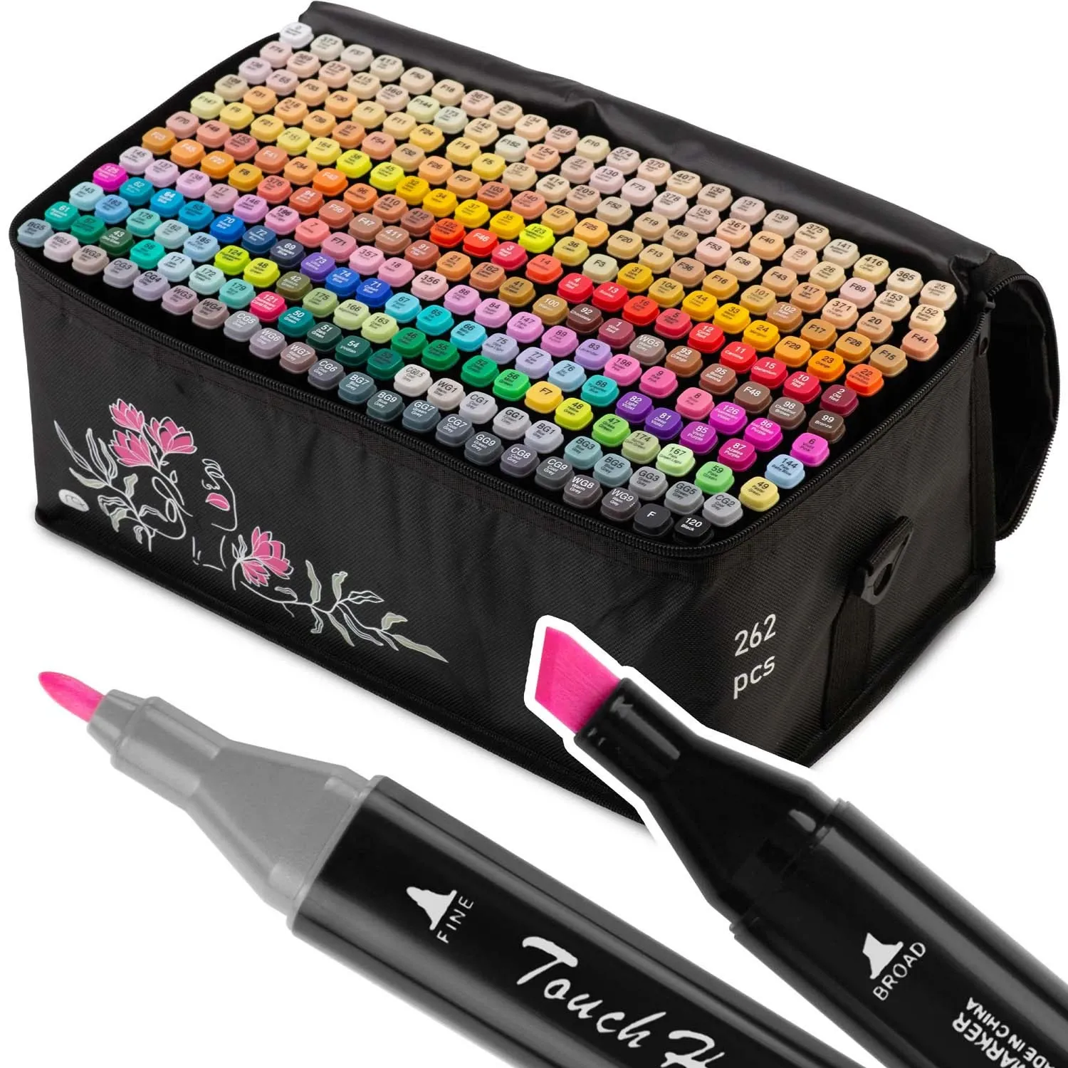 Nukido NK-915 alkoholio žymekliai su maišeliu, 262 vnt. - nuotrauka 1