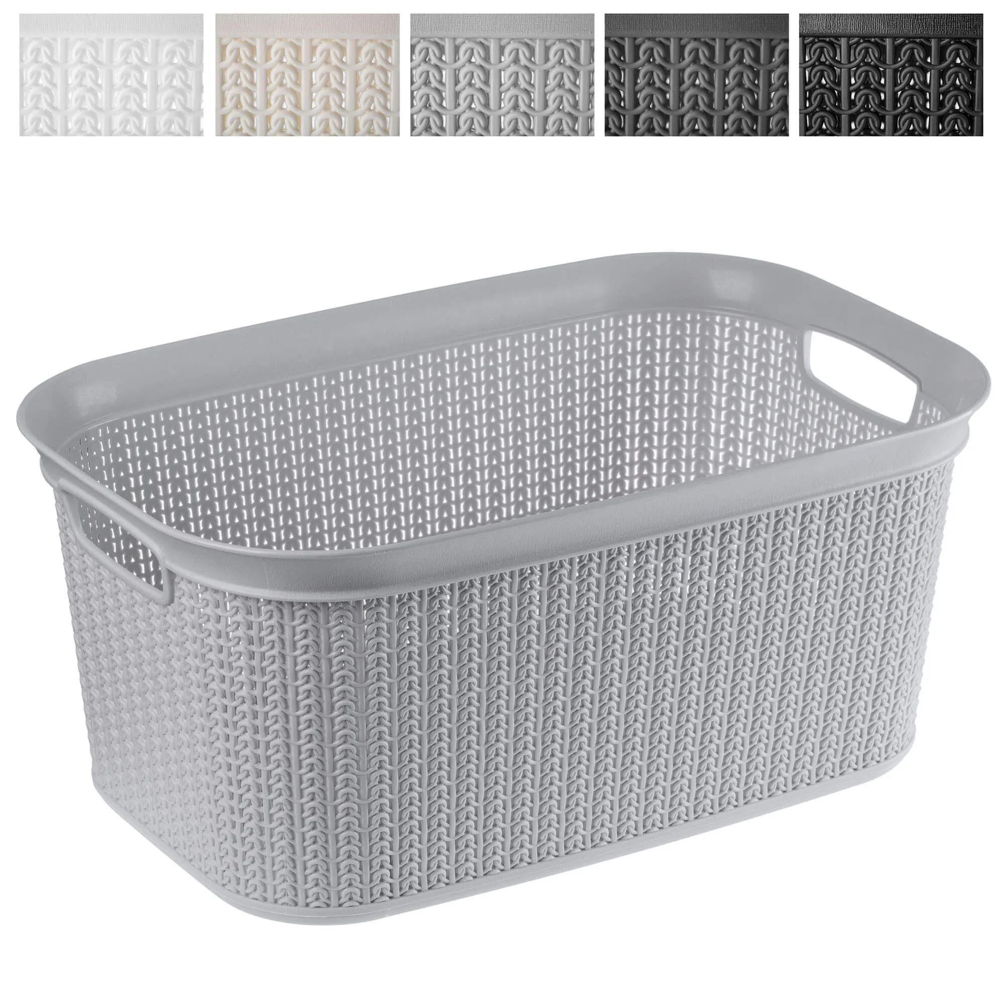 „Finse“ 27 l apatinių drabužių ir drabužių laikymo dėžė, šviesiai pilka