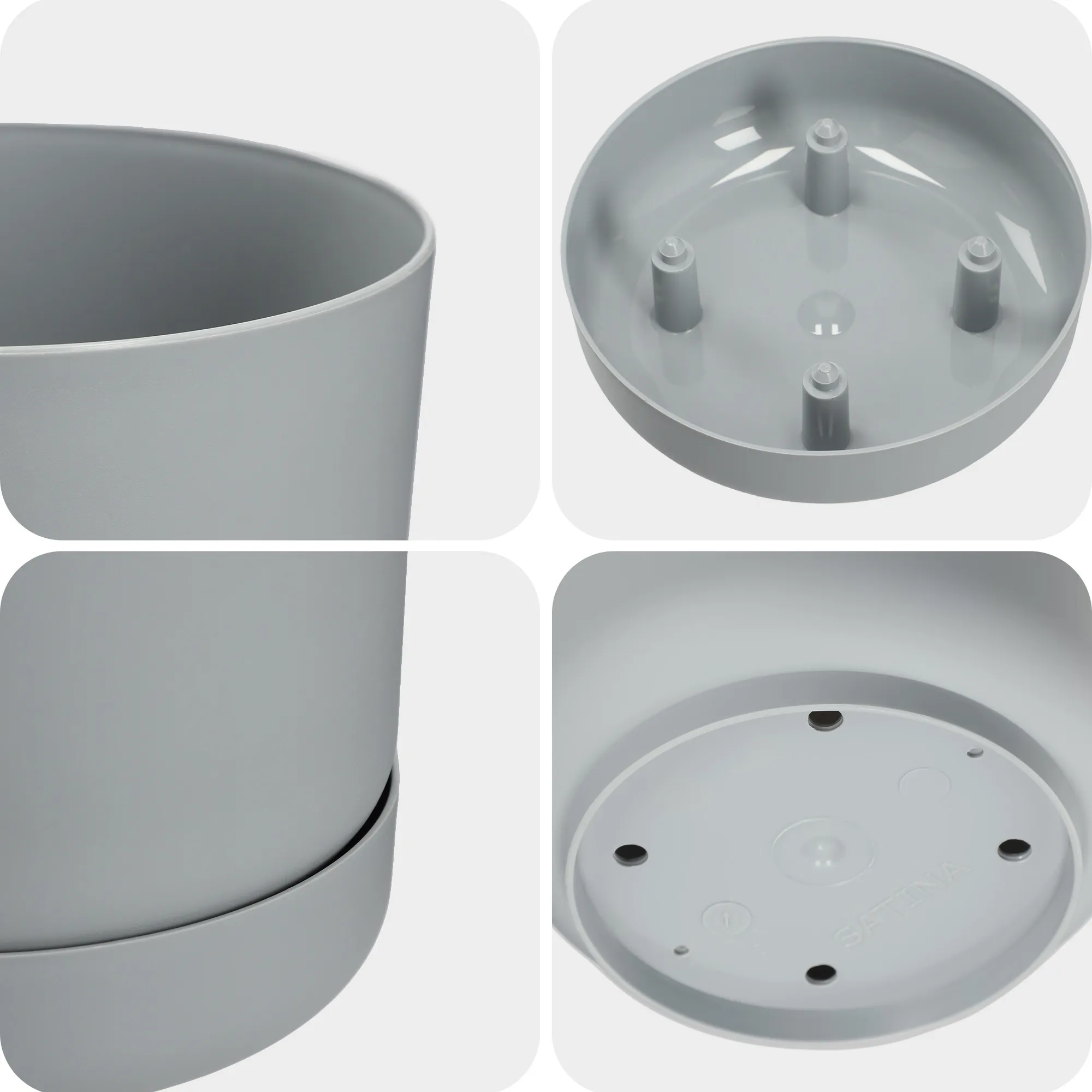 Kama vazonas su lėkštute 25 cm