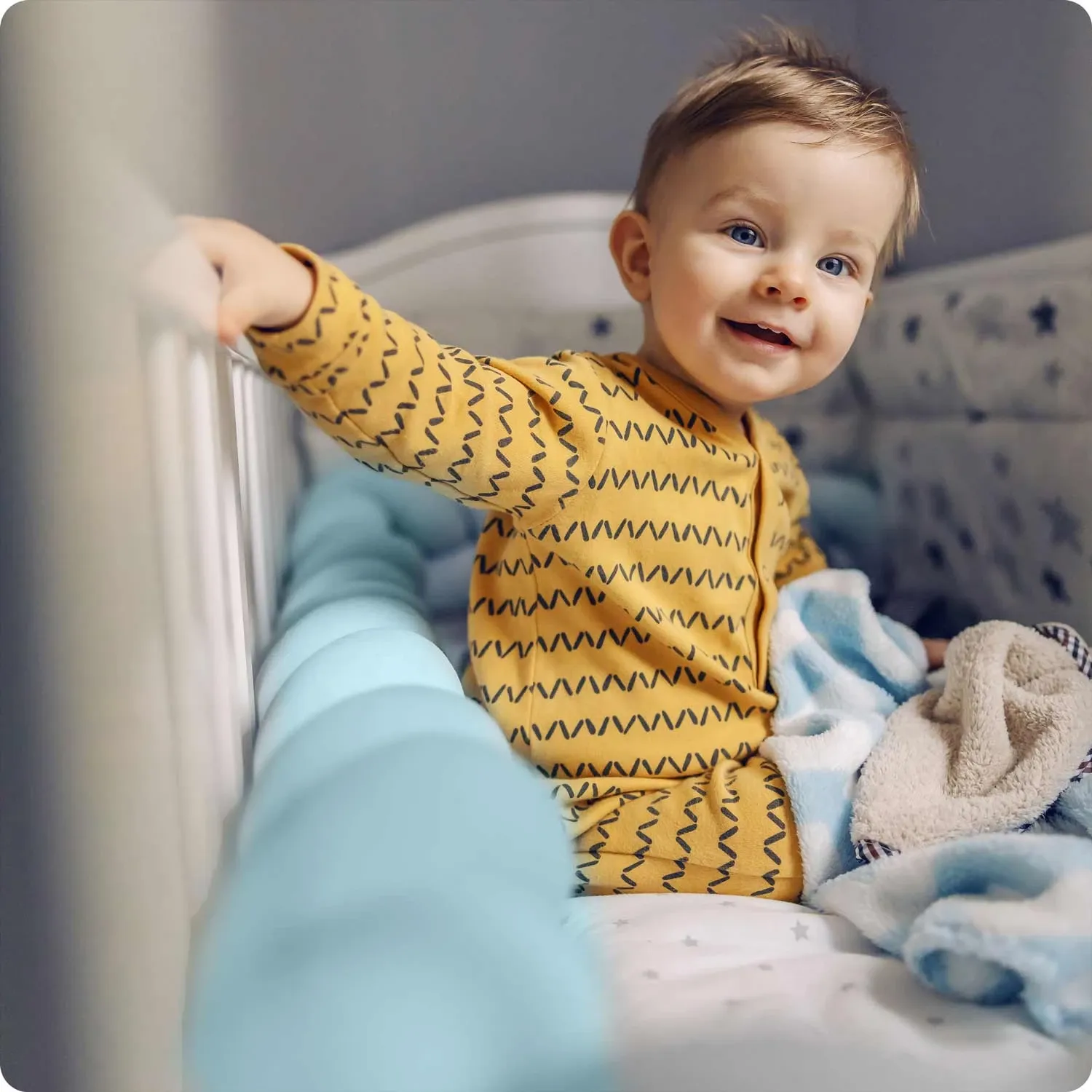 „Ricokids“ 3 m lovelės užvalkalas – mėlynas - nuotrauka 1