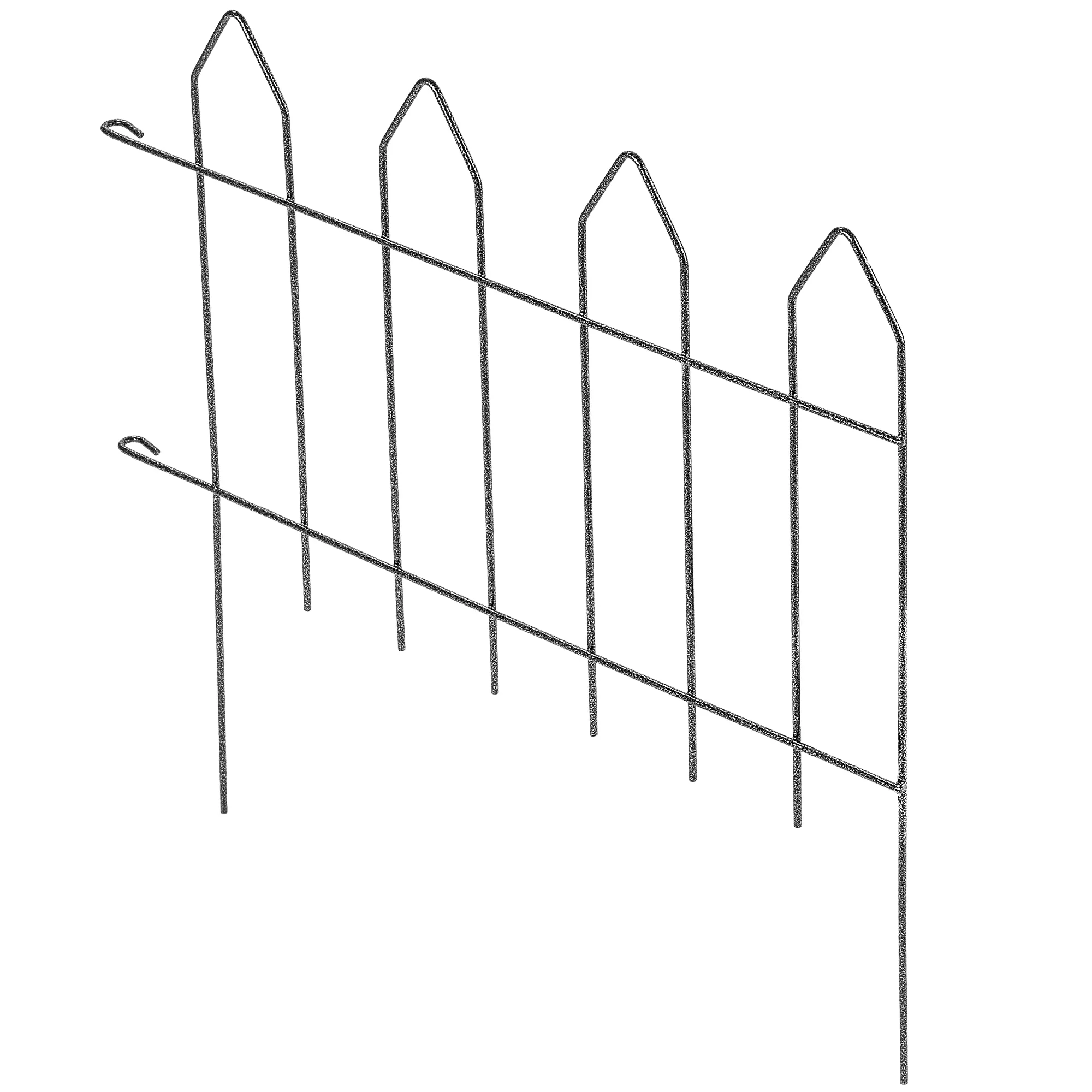Plieninė sodo tvora Lincas 51 cm