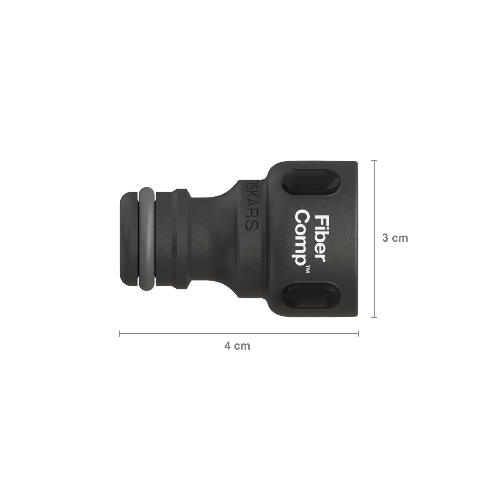 Fiskars FiberComp™ čiaupo jungtis 21 mm (G 1/2″)