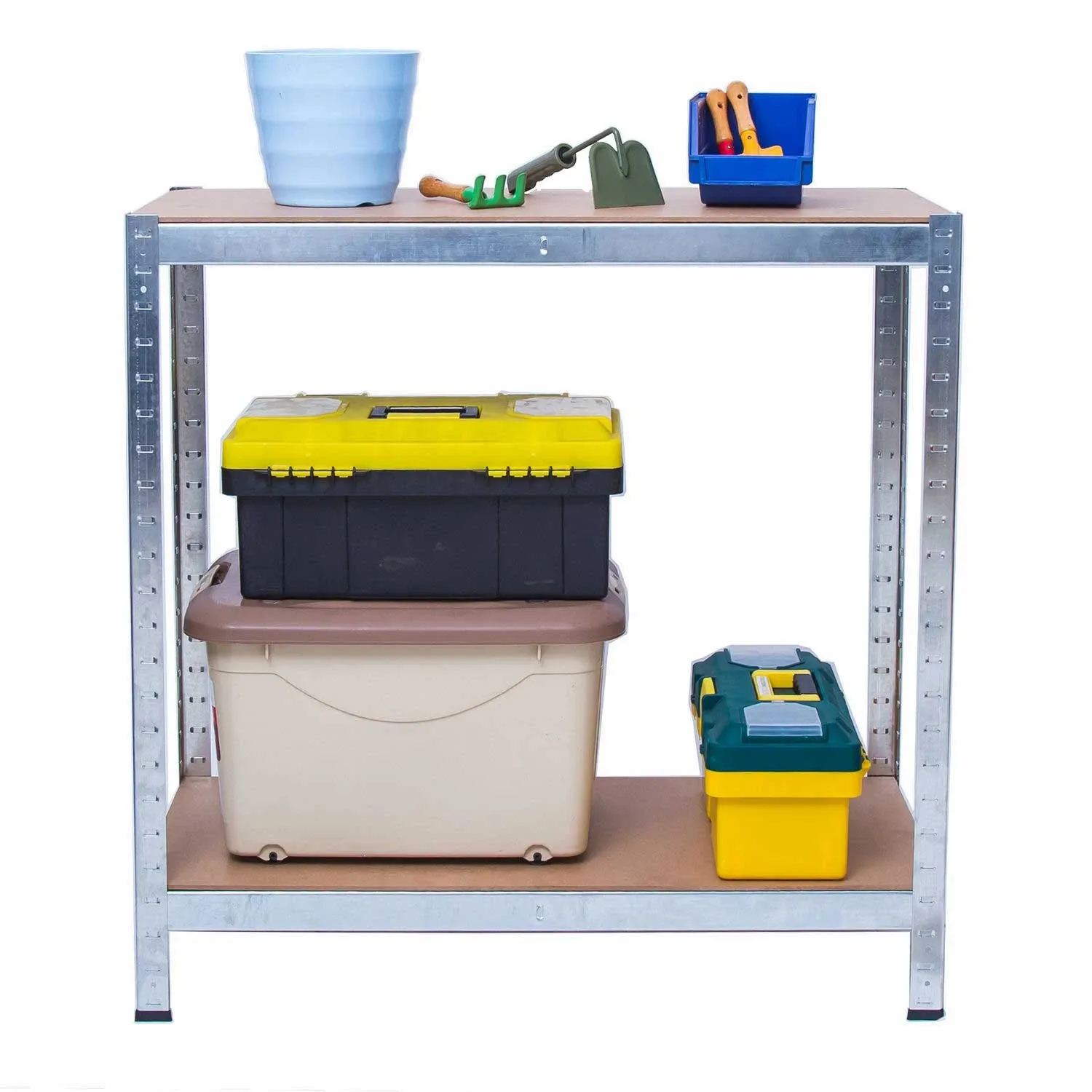 Metalinė lentyna daiktams laikyti 180 x 90 x 30 cm Humberg 4843 - nuotrauka 1