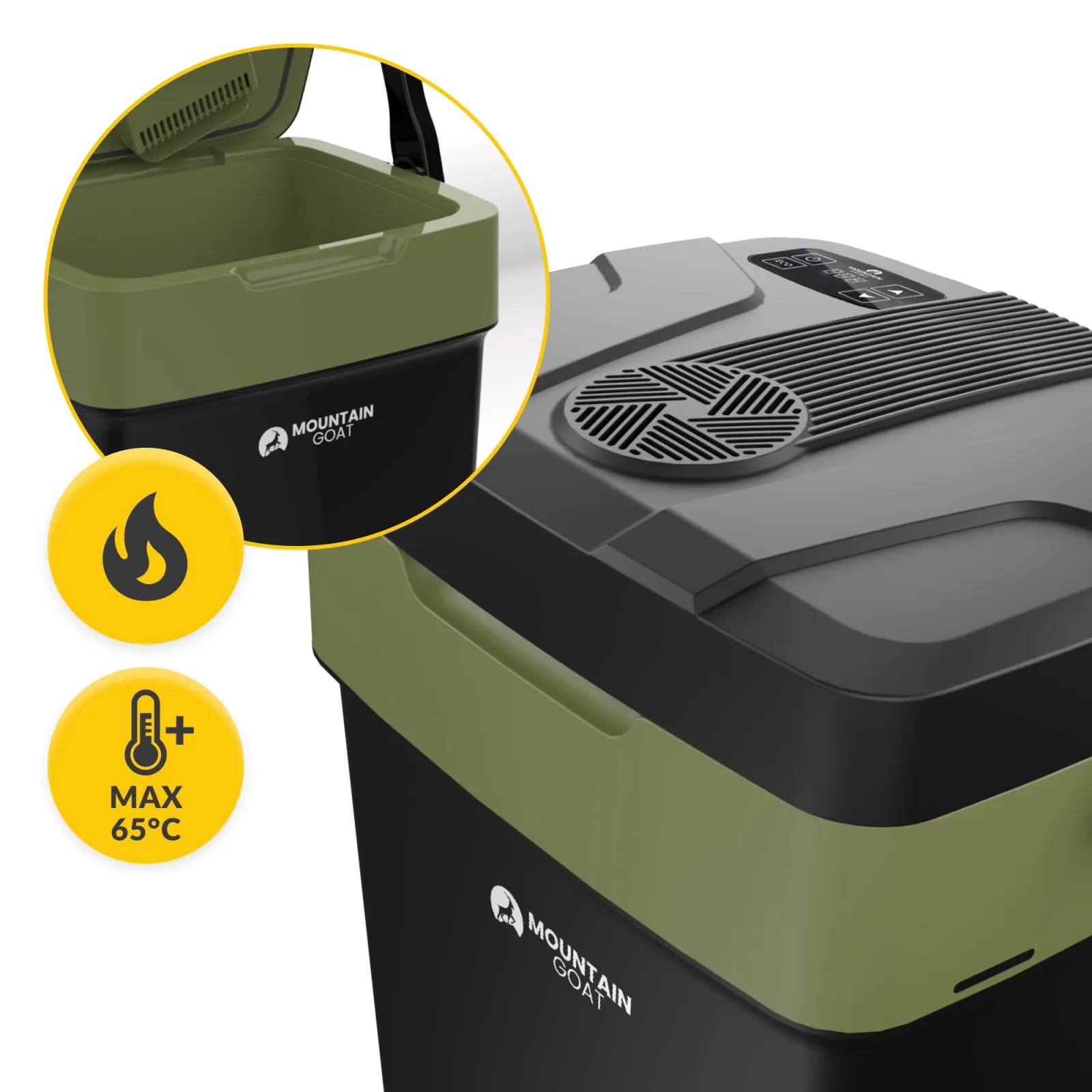 „Mountain Goat“ 29 litrų elektrinis kelioninis aušintuvas