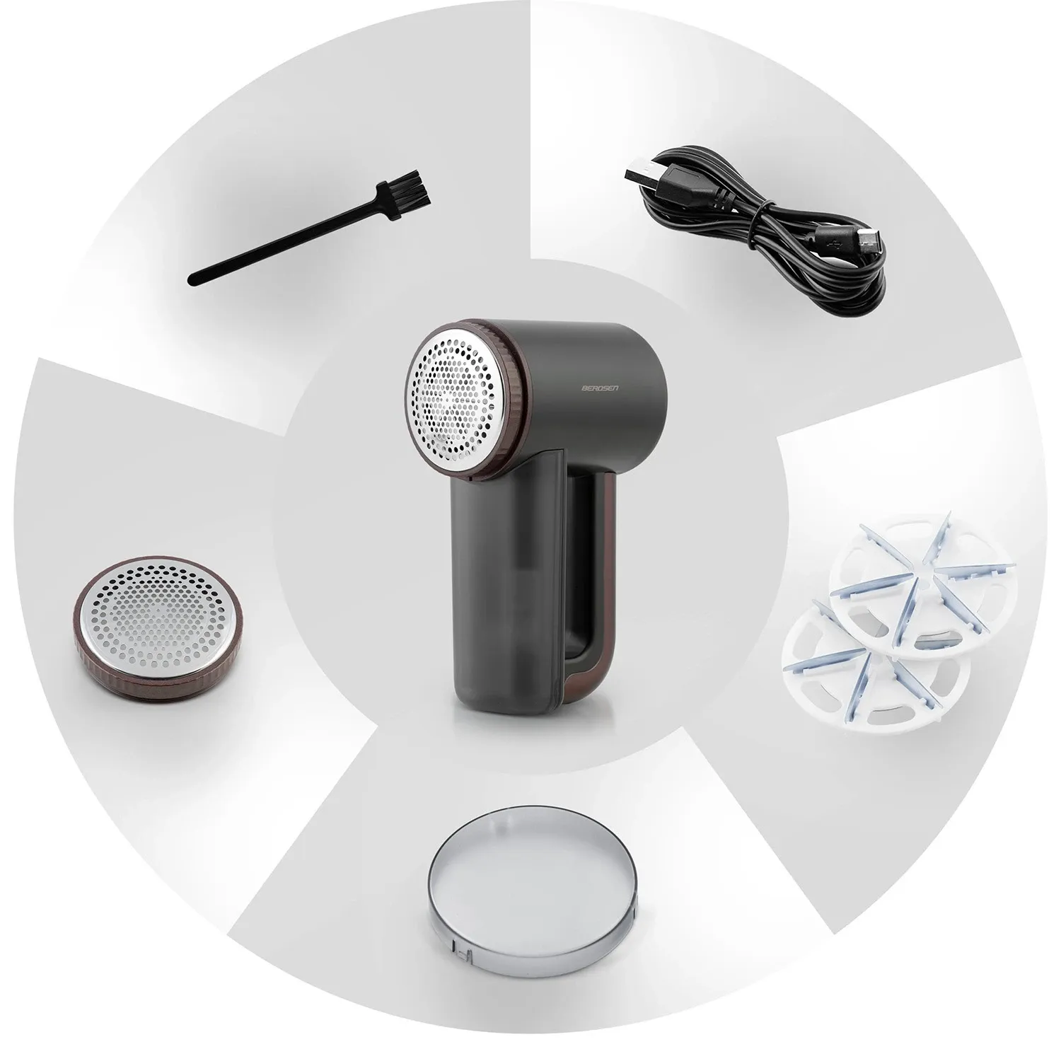 Berdsen BD-390 elektrinis drabužių skustuvas - nuotrauka 1