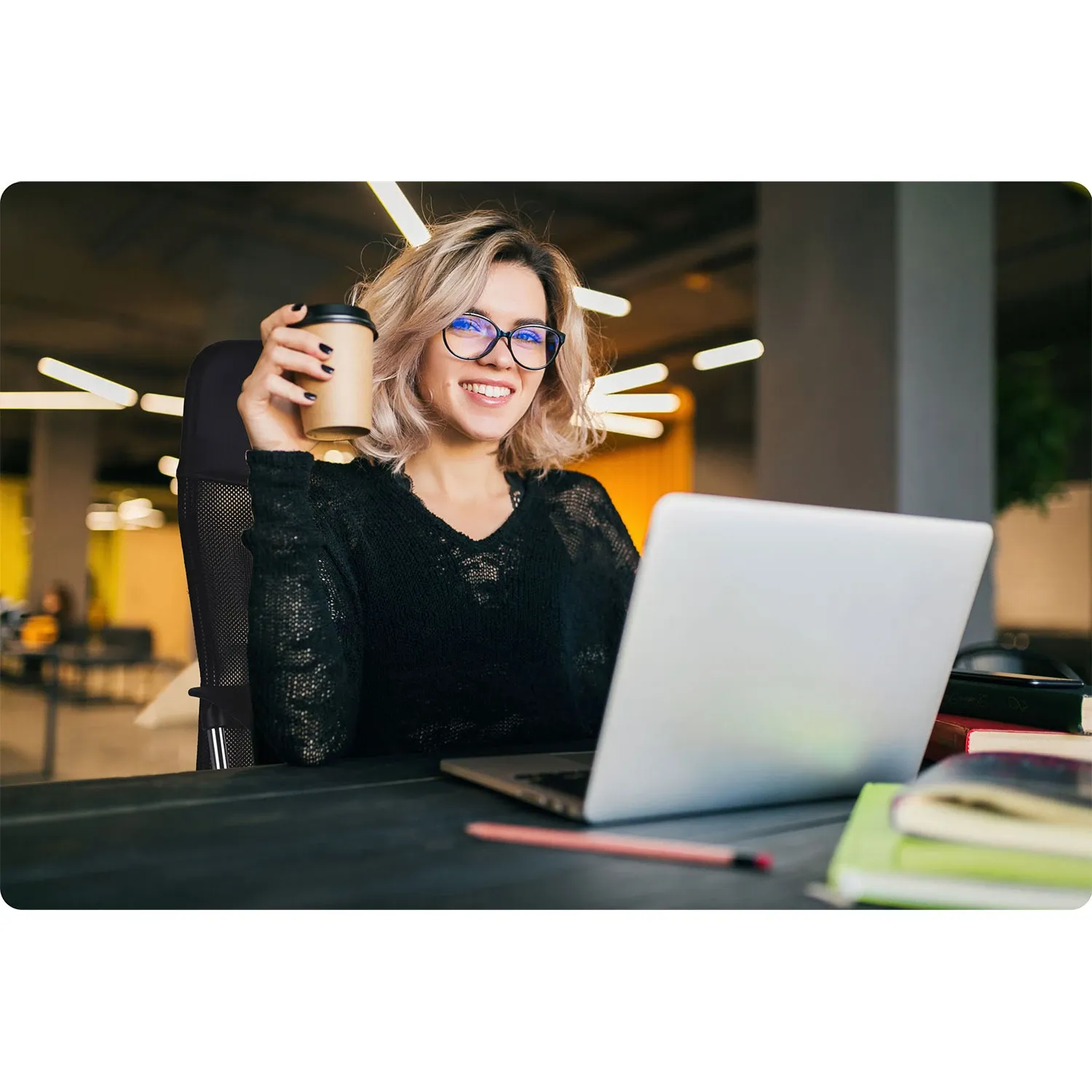 Sofotel Sorti mikro tinklelio biuro kėdė - nuotrauka 1