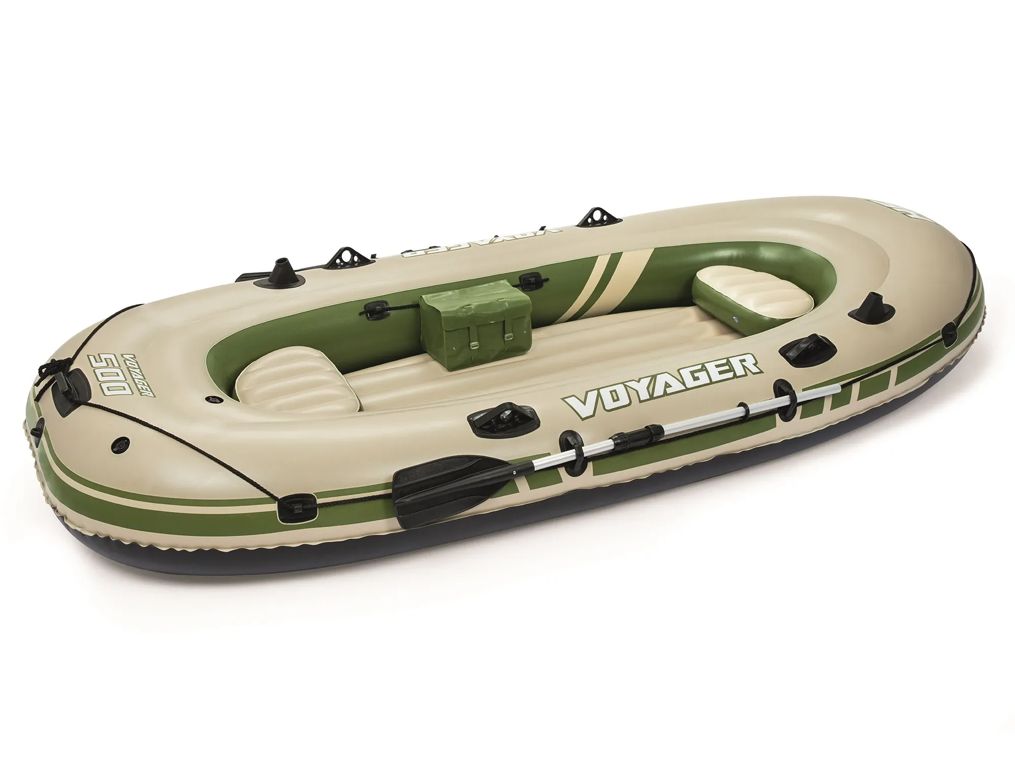 Pripučiama valtis Voyager 500 + irklai 348 x 142 cm Bestway 65001 - nuotrauka 1