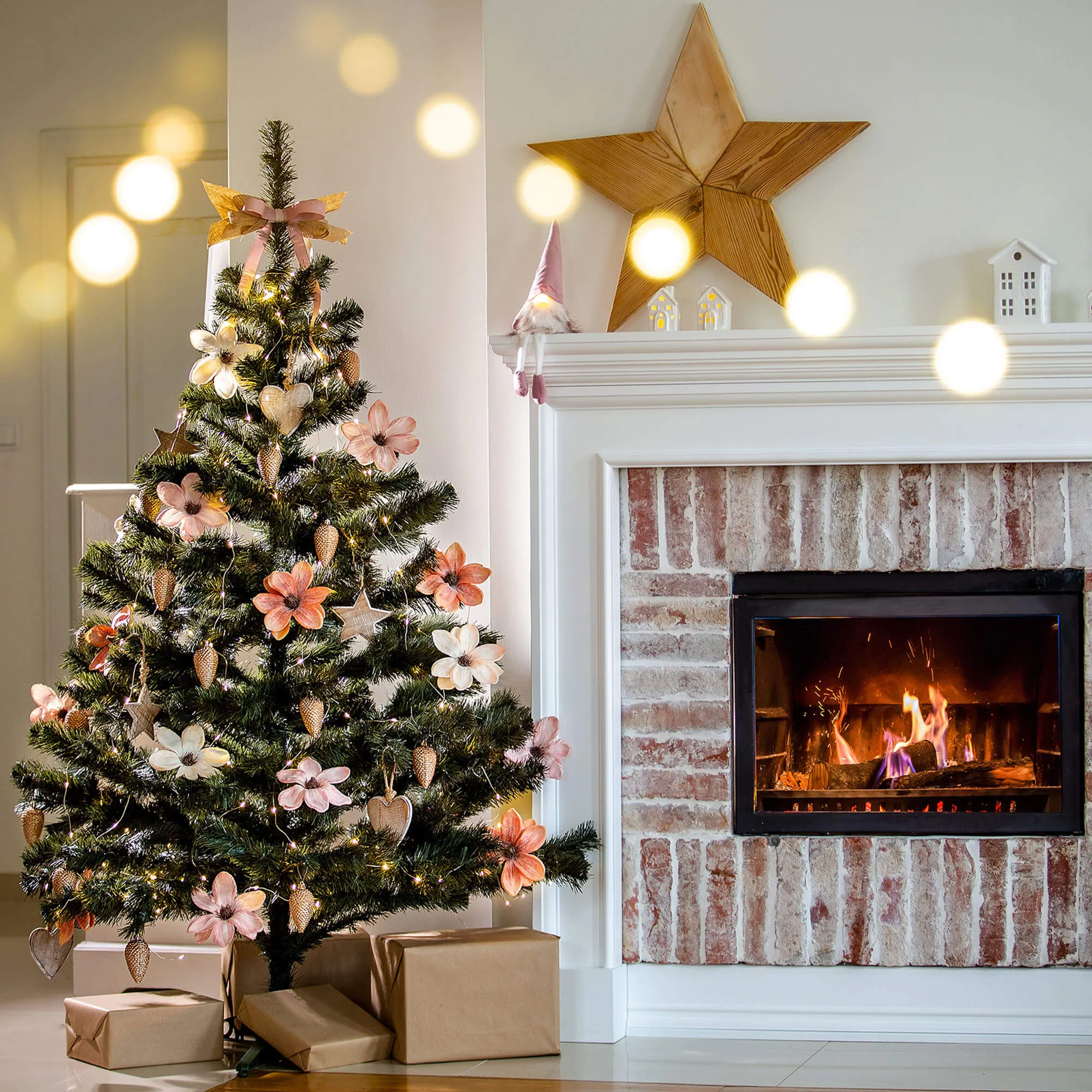 Dirbtinė Kalėdų eglutė su stovu, 180 cm